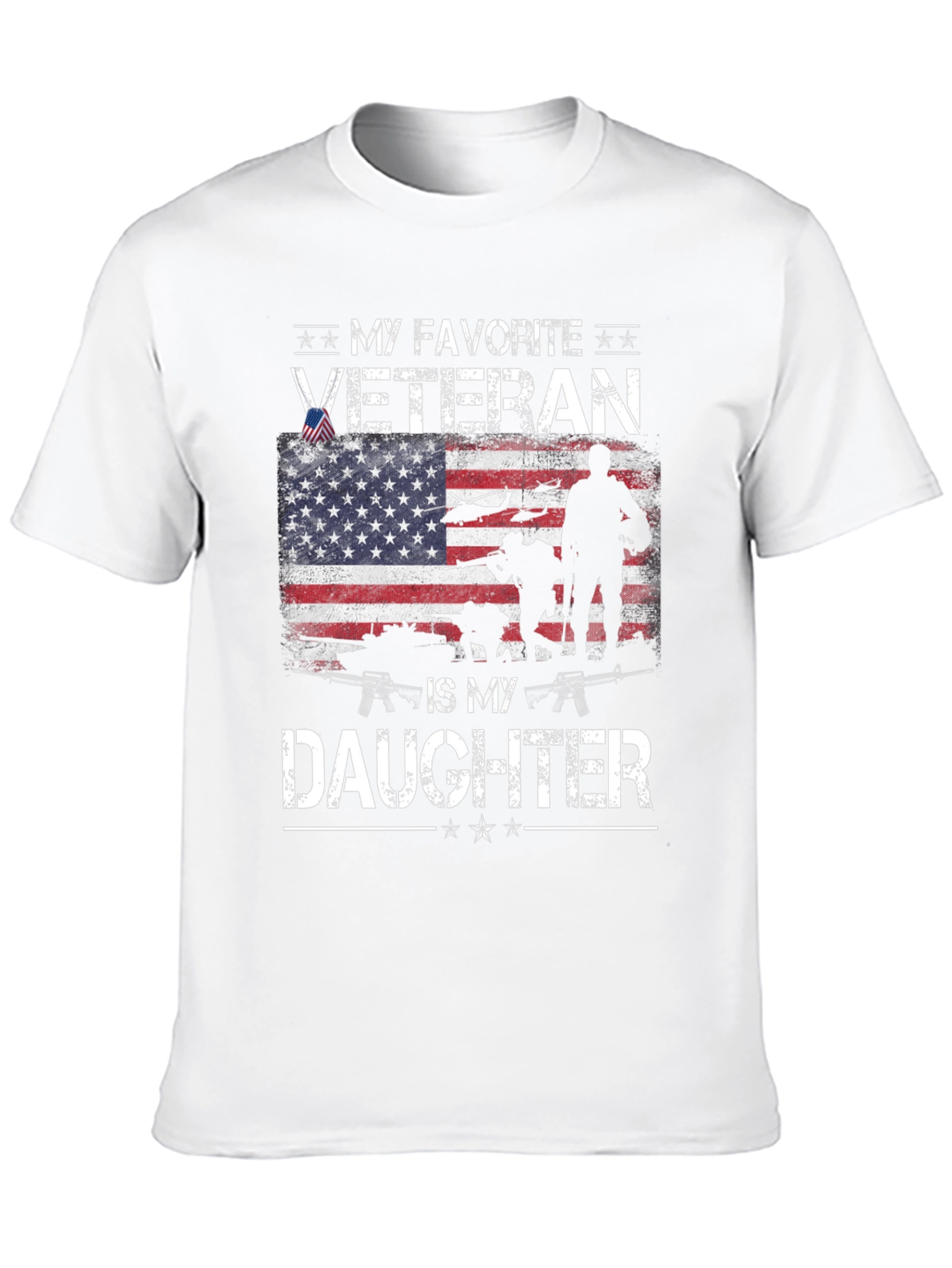 My Favorite Veteran Is My Daughter T-Shirt
