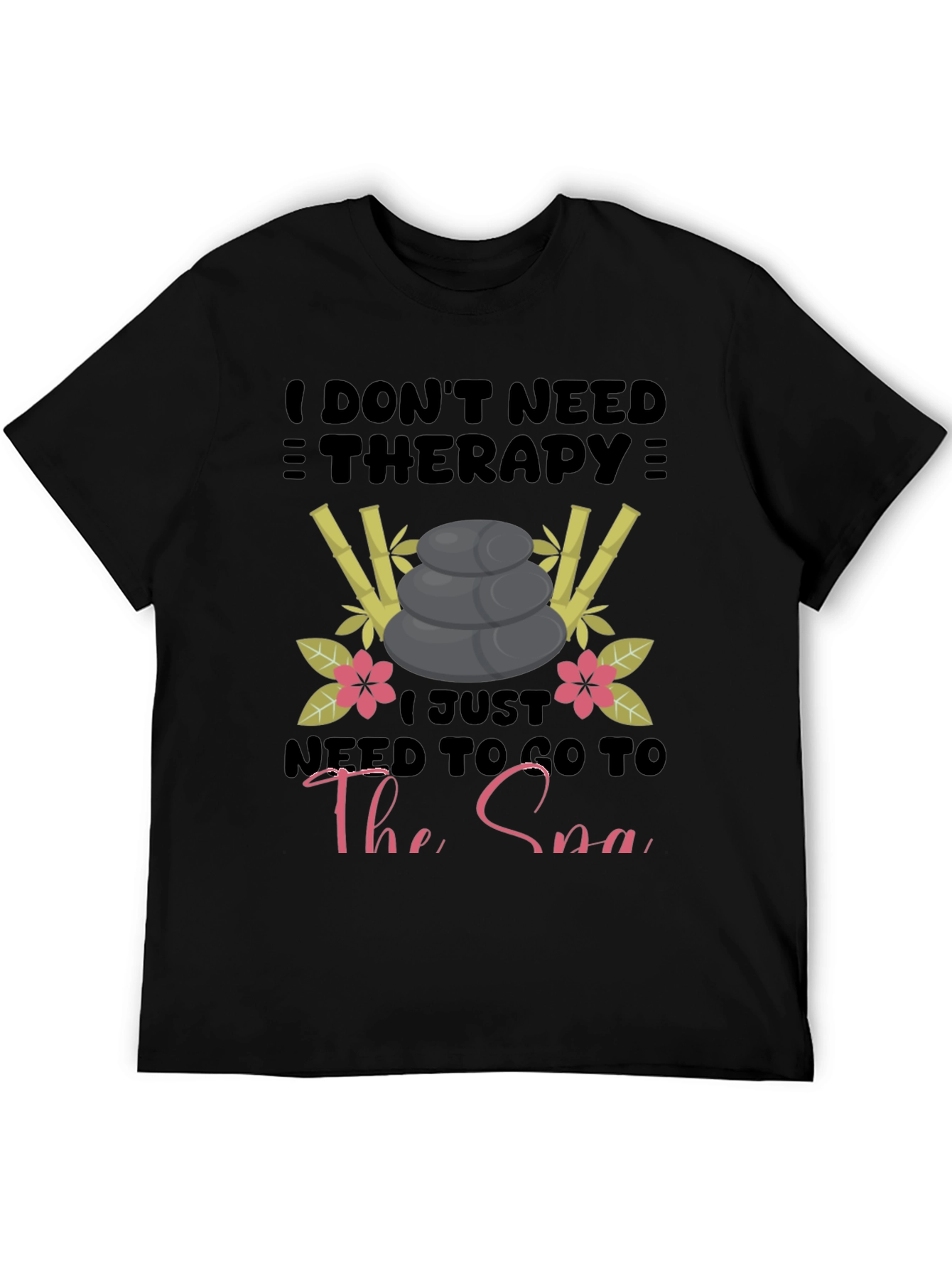 Spa Therapy Graphic T-Shirt - Relax & Unwind