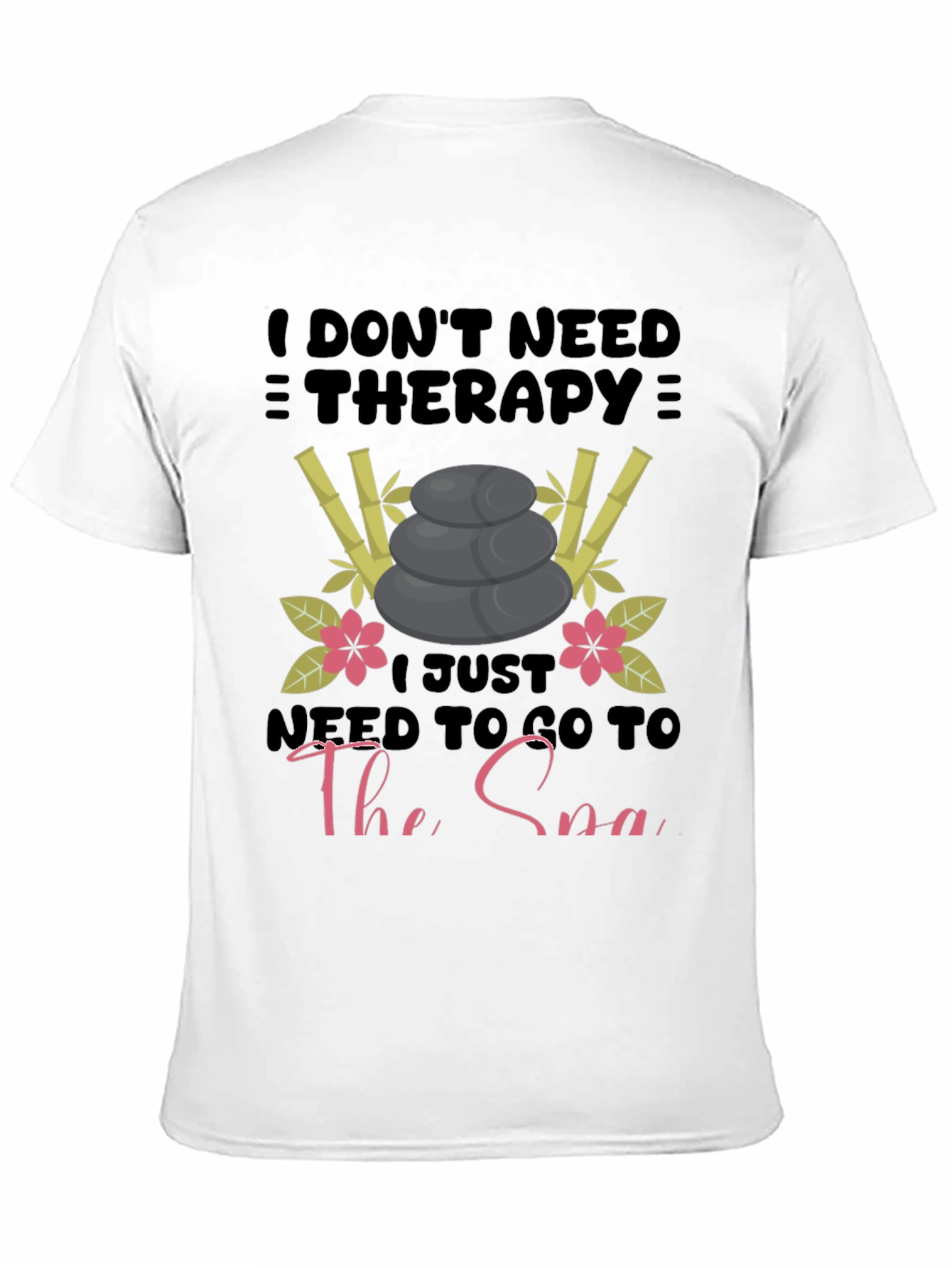 Spa Therapy Graphic T-Shirt - Relax & Unwind