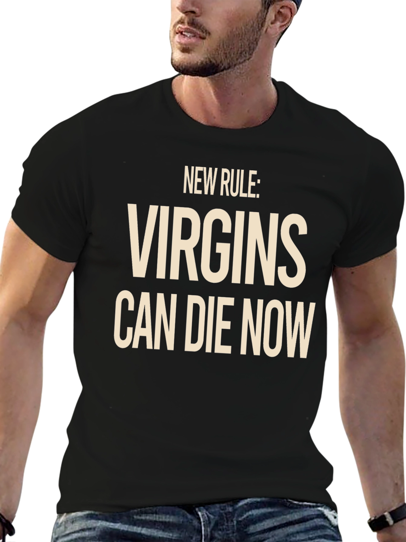 New Rule Virgins Can Die Now Graphic T-Shirt