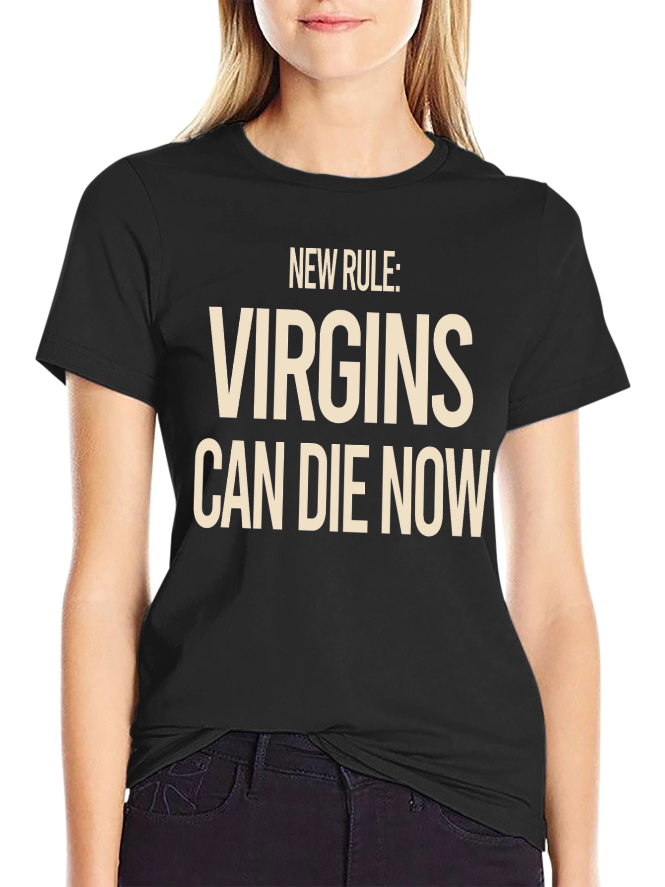 New Rule Virgins Can Die Now Graphic T-Shirt