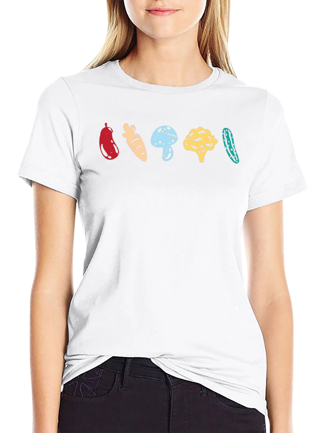 Veggie Graphic Tee - Stylish Vegan T-Shirt