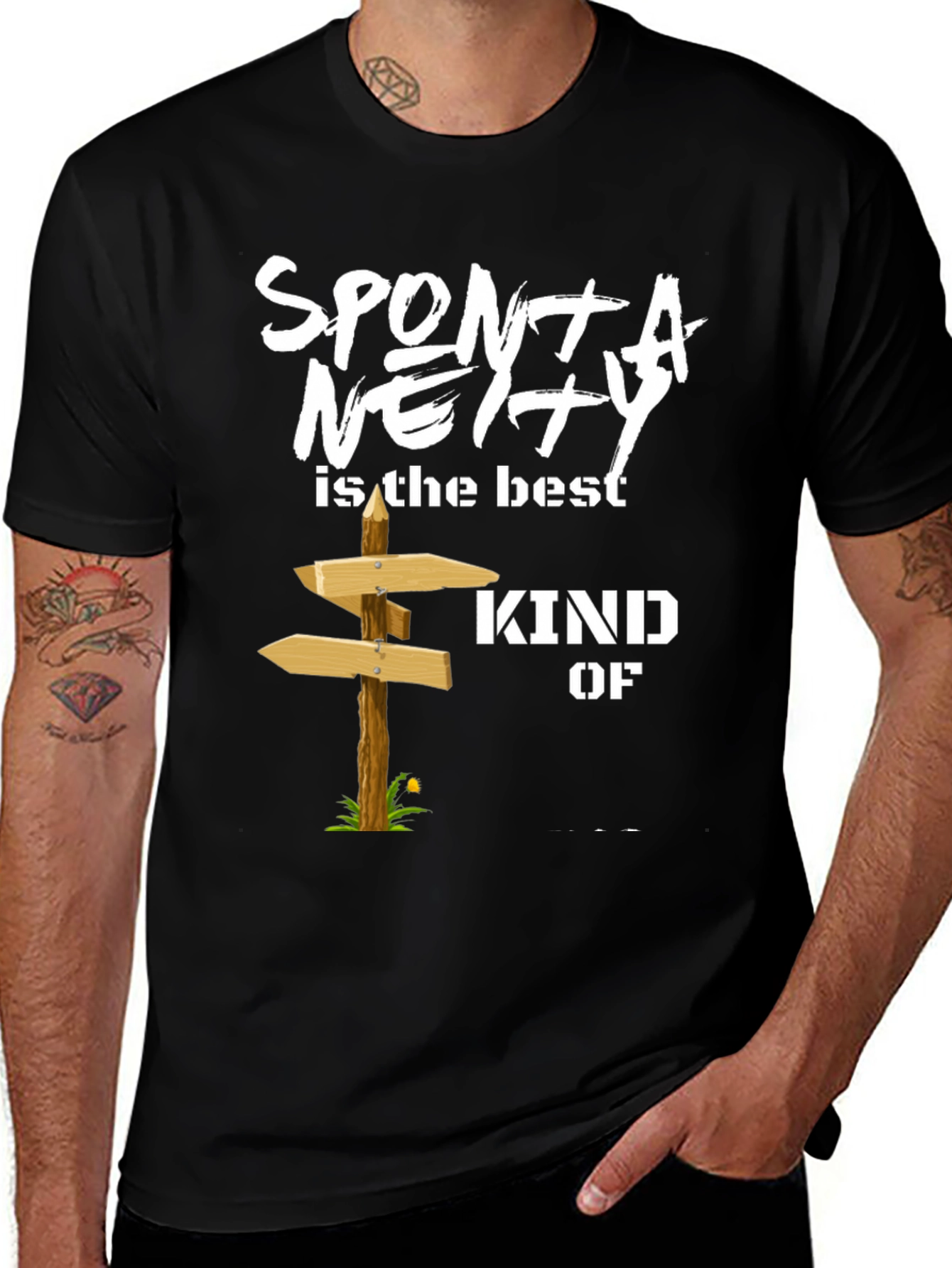Spontaneity T-Shirt: Best Kind of Adventure Tee