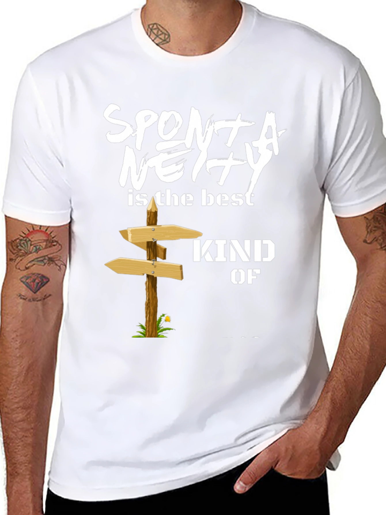 Spontaneity T-Shirt: Best Kind of Adventure Tee
