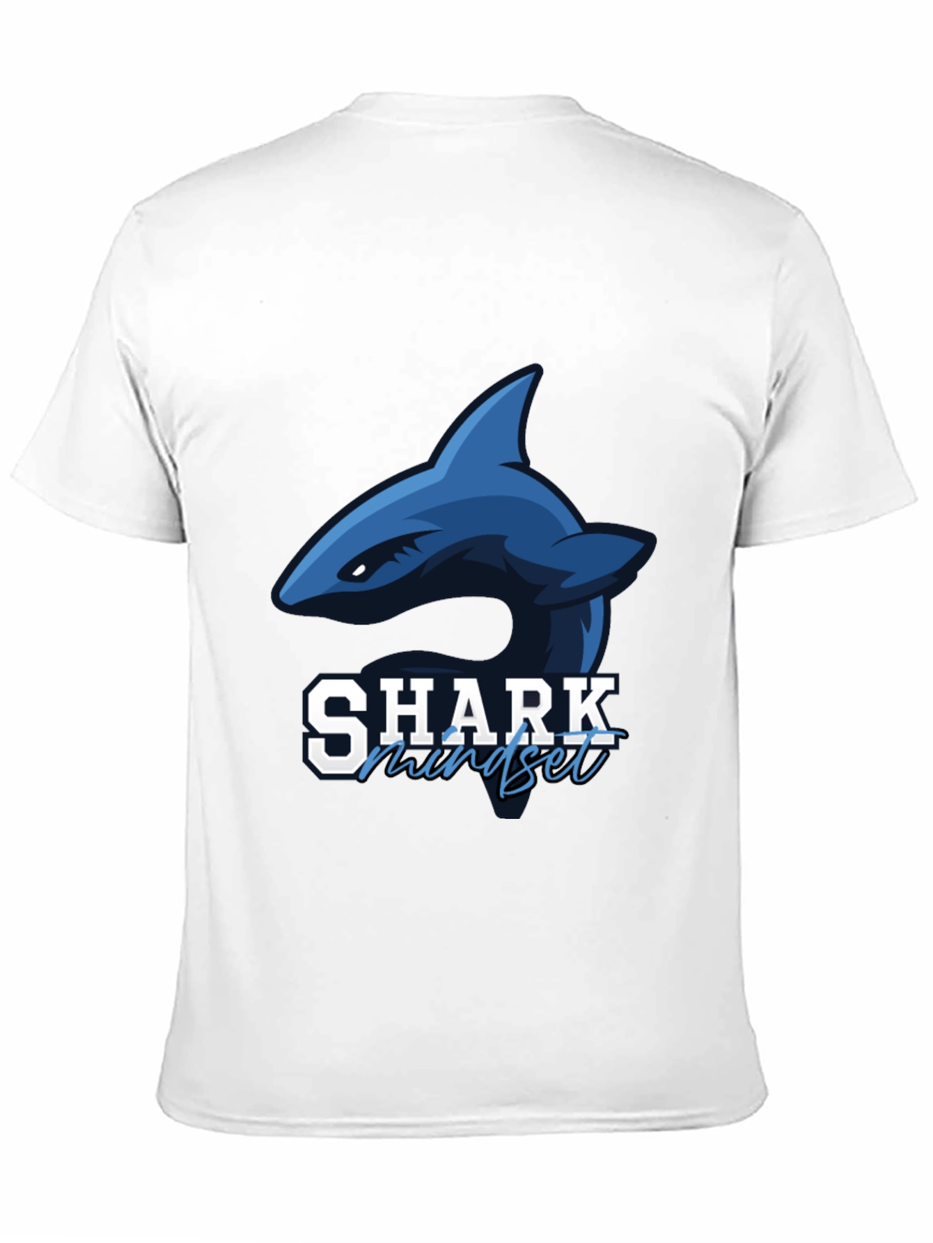 Shark Mindset Graphic T-Shirt - Black