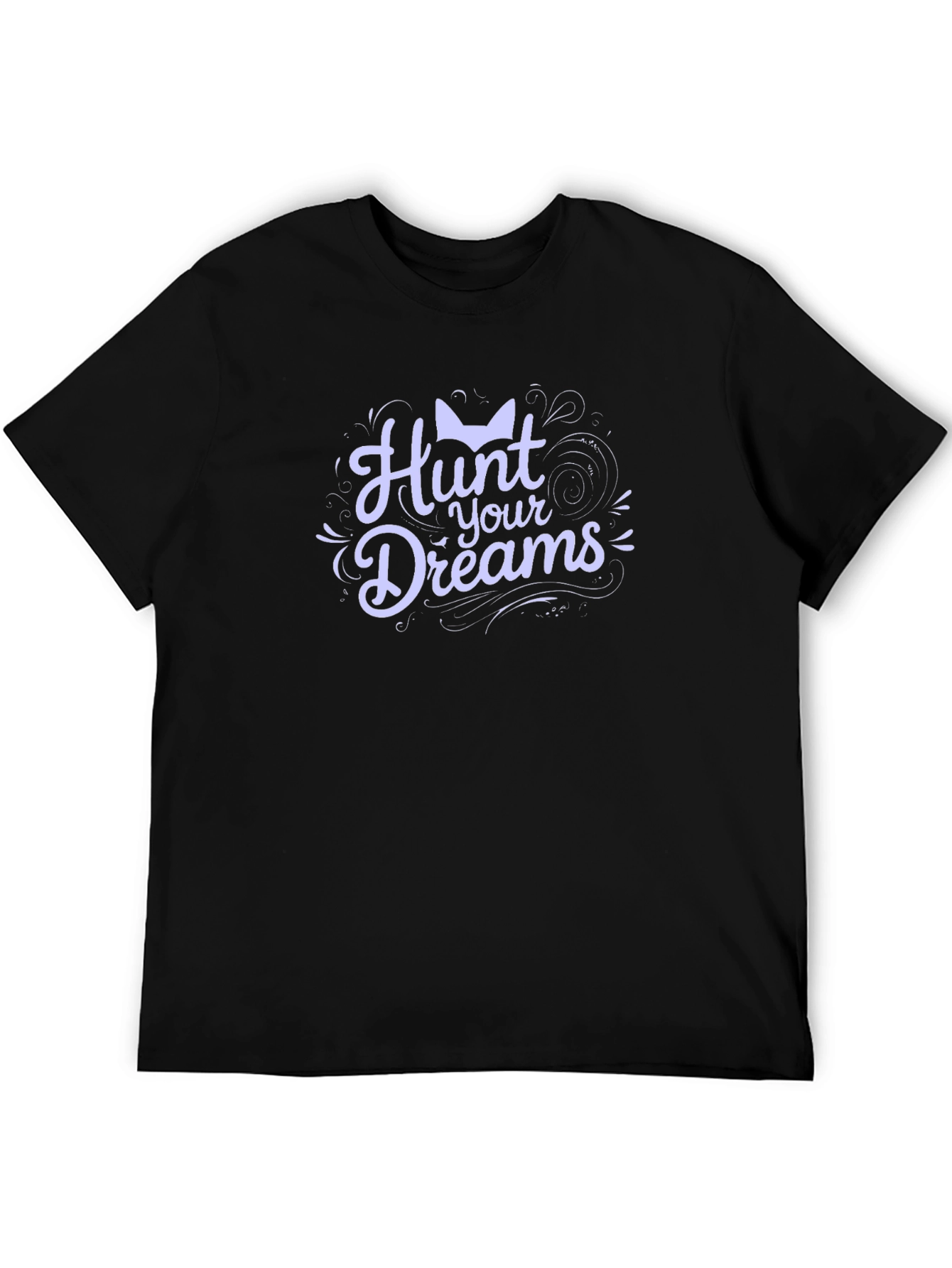 Hunt Your Dreams Graphic Tee - Black T-Shirt