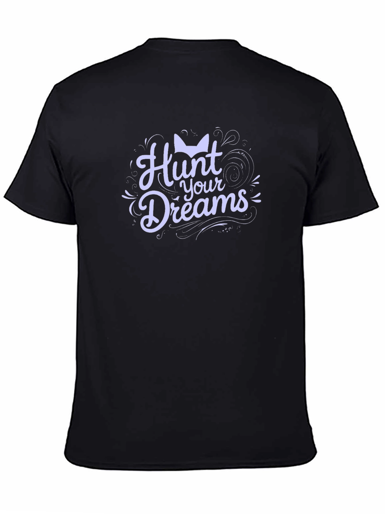Hunt Your Dreams Graphic Tee - Black T-Shirt