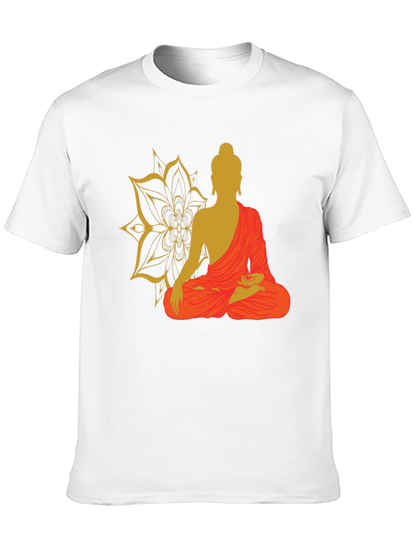 Buddha Graphic Tee - Mens Black T-Shirt