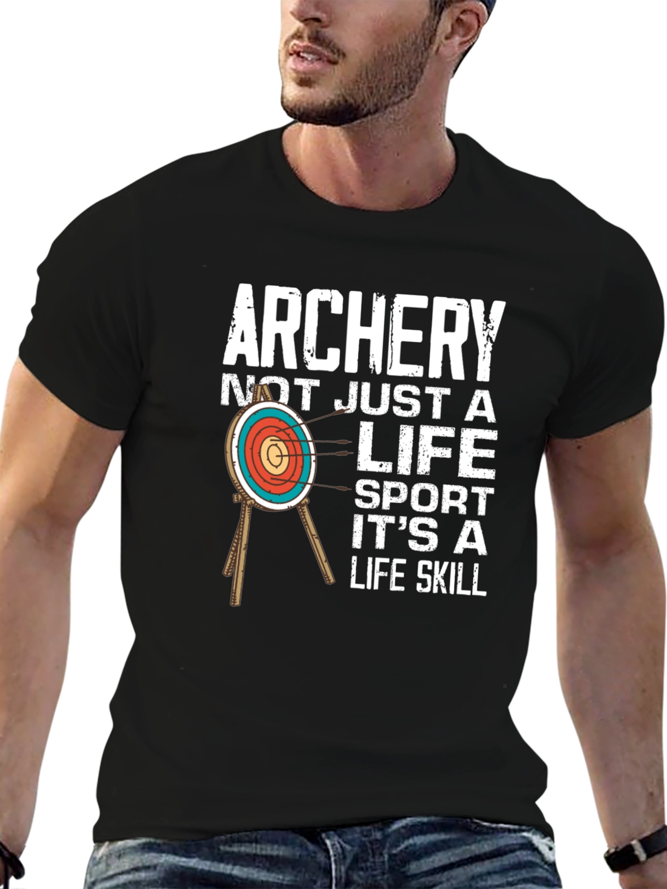 Archery Life Skill Graphic T-Shirt