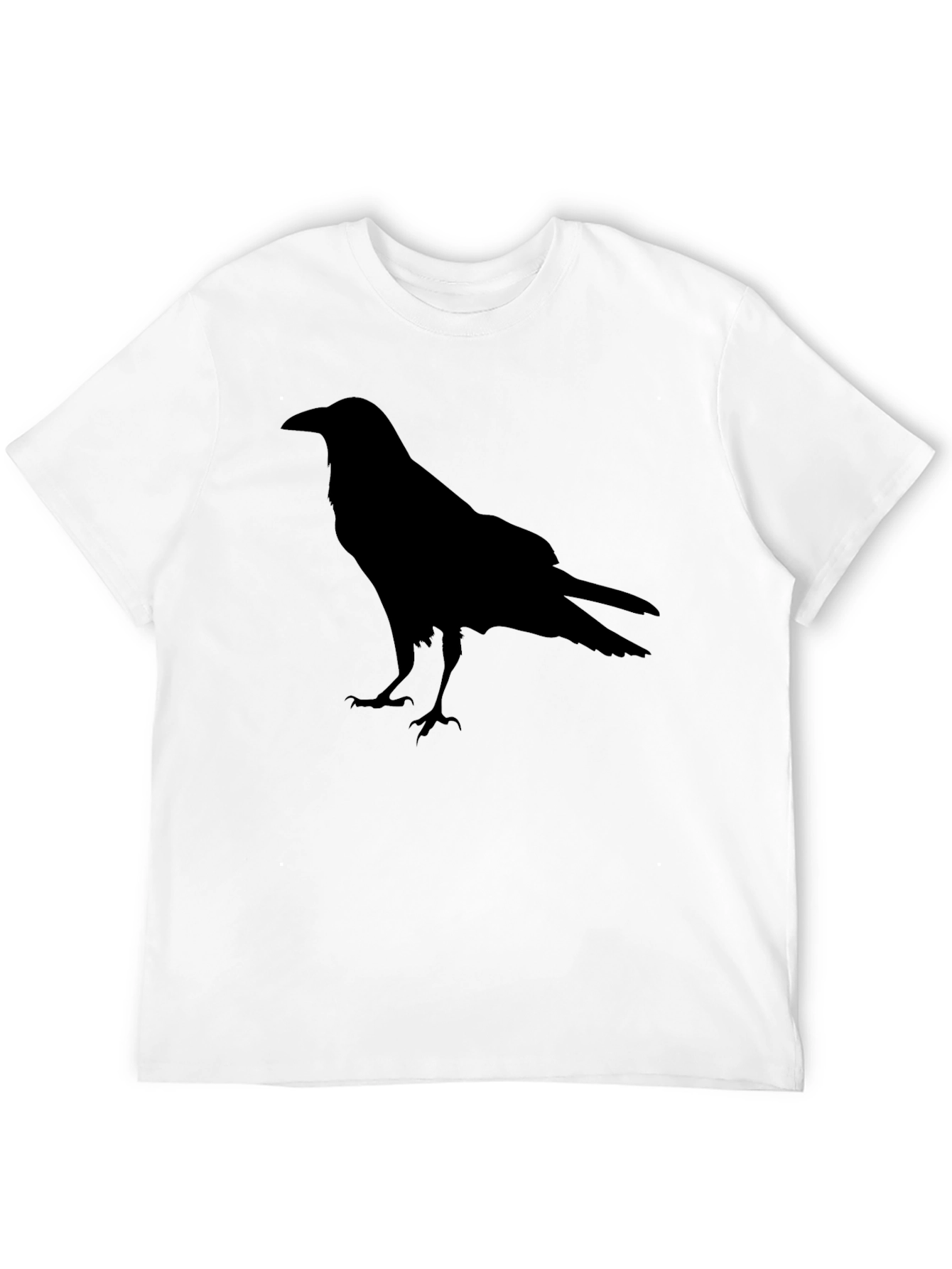 Raven Graphic Tee - Mens Black Crow T-Shirt