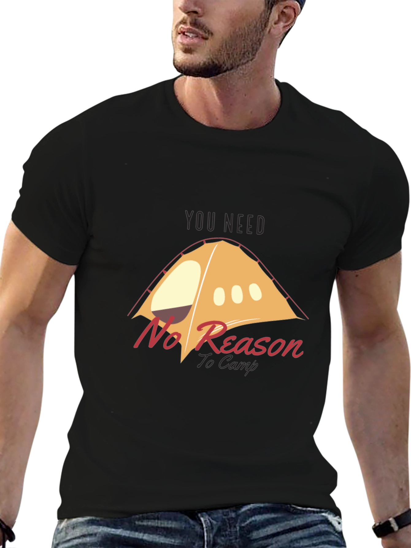 Camping T-Shirt - No Reason To Camp