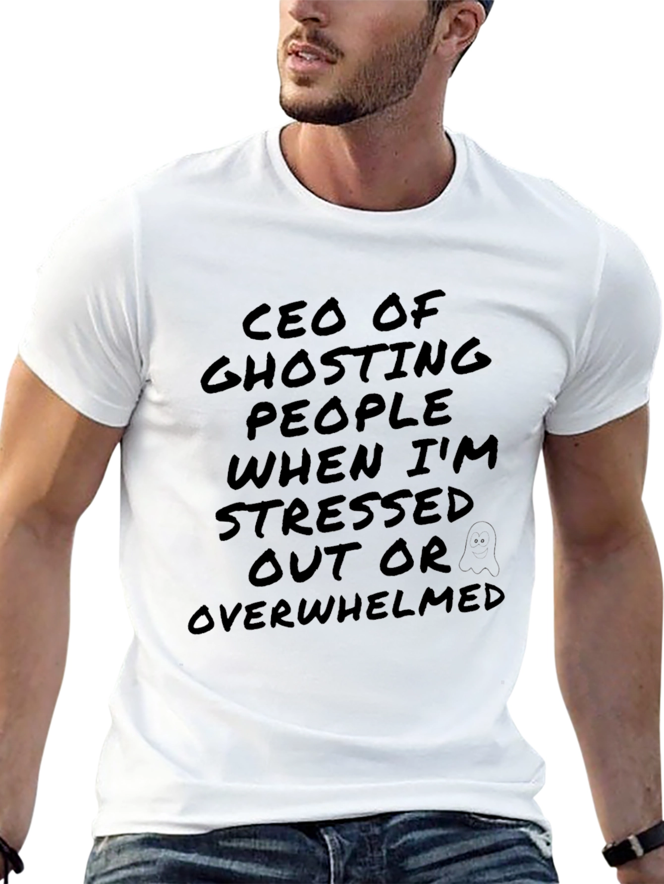CEO of Ghosting People Funny T-Shirt