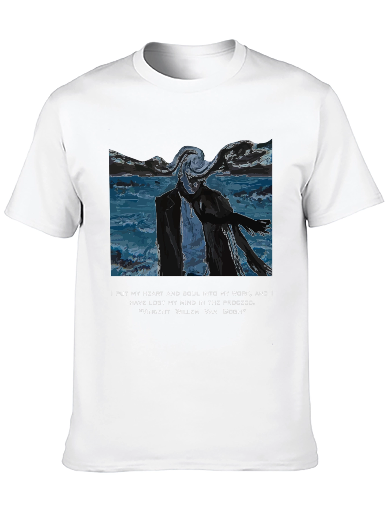 Van Gogh Quote Graphic T-Shirt