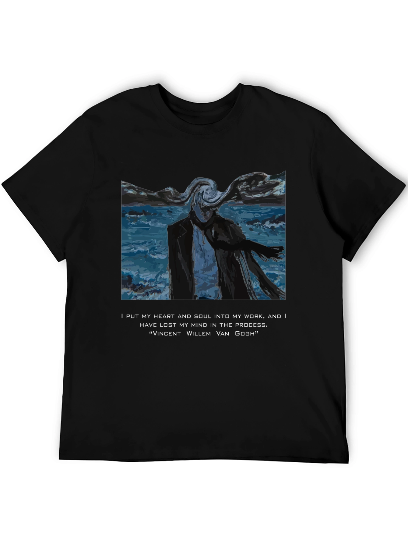 Van Gogh Quote Graphic T-Shirt