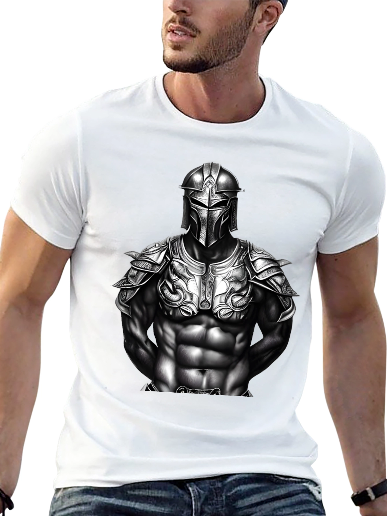 Warrior Knight Graphic T-Shirt