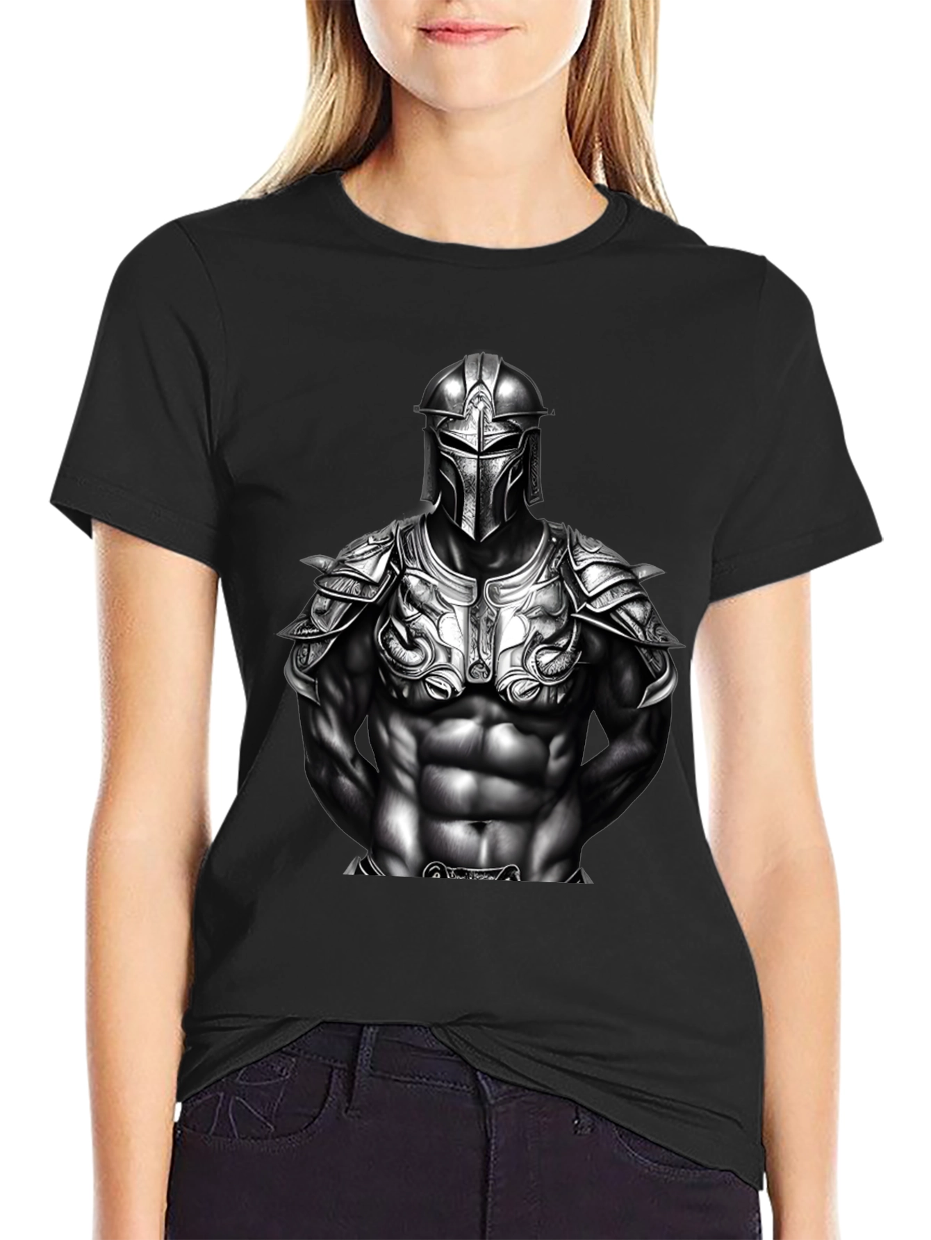 Warrior Knight Graphic T-Shirt