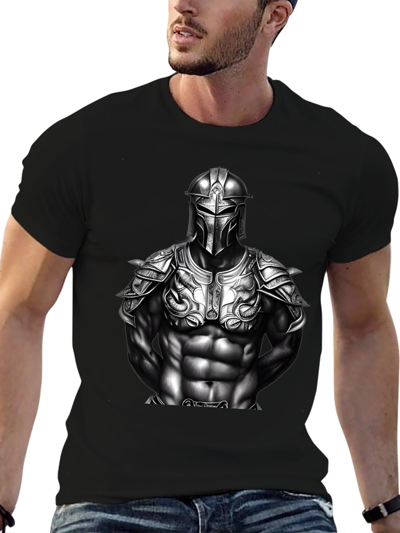 Warrior Knight Graphic T-Shirt