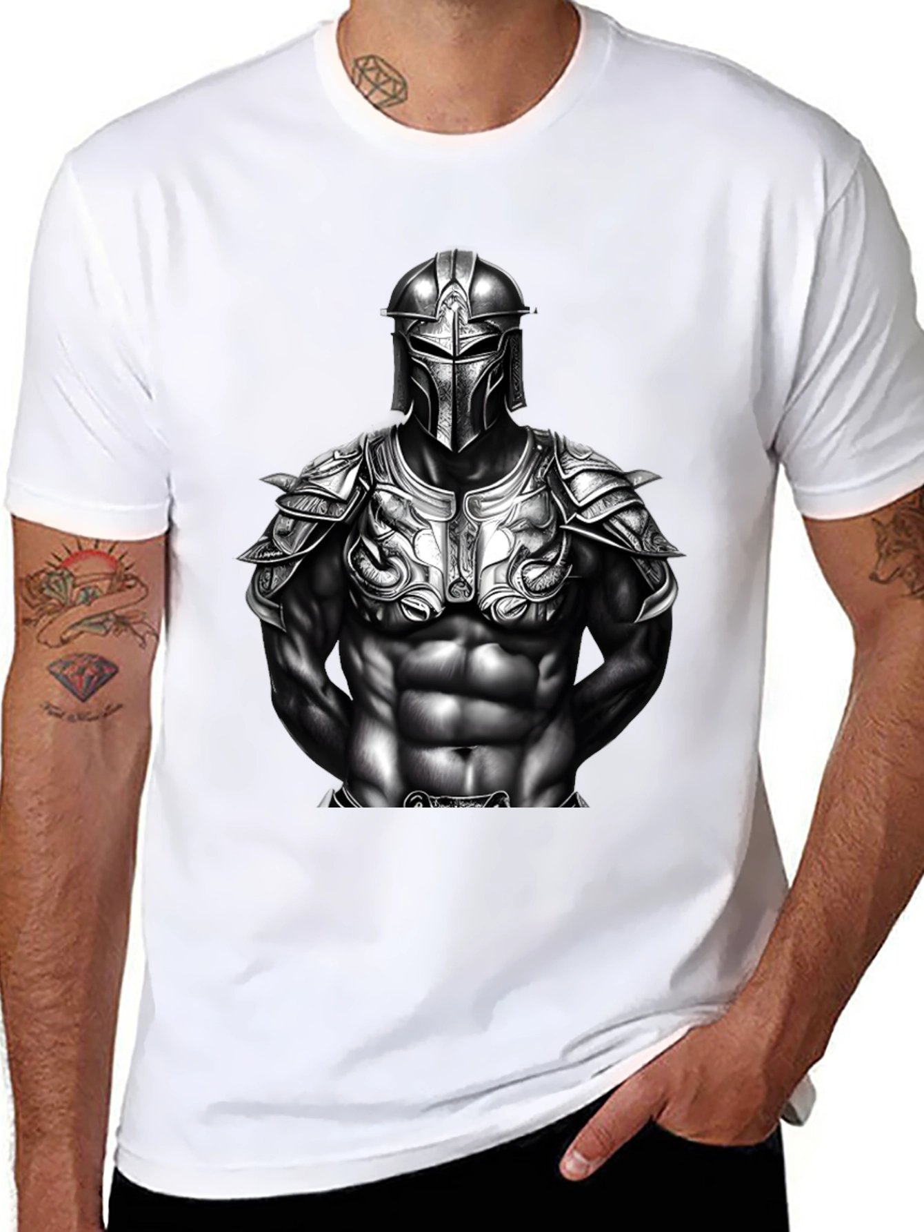Warrior Knight Graphic T-Shirt