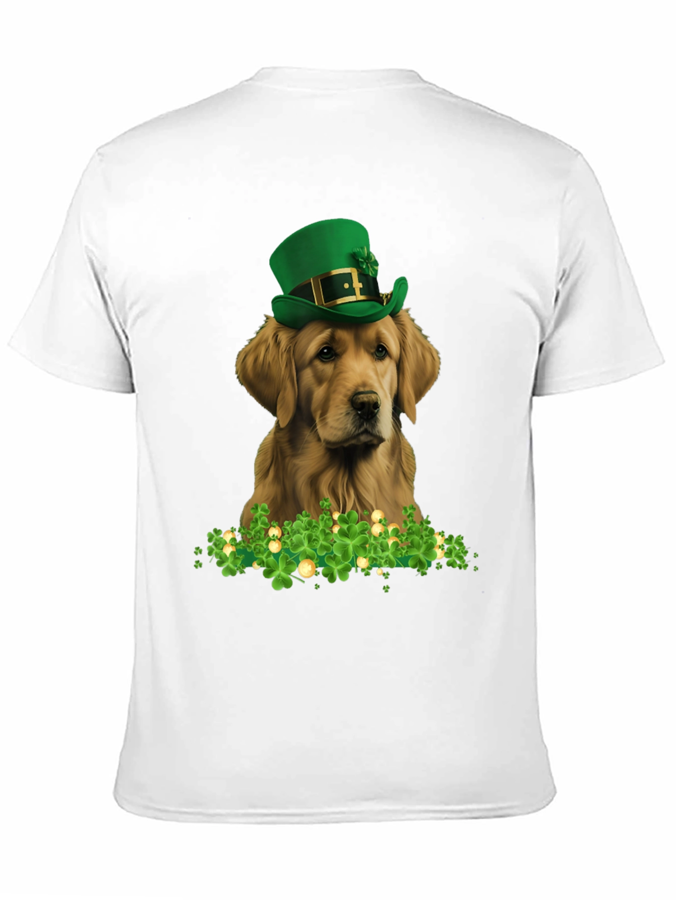 St. Patricks Day Golden Retriever T-Shirt