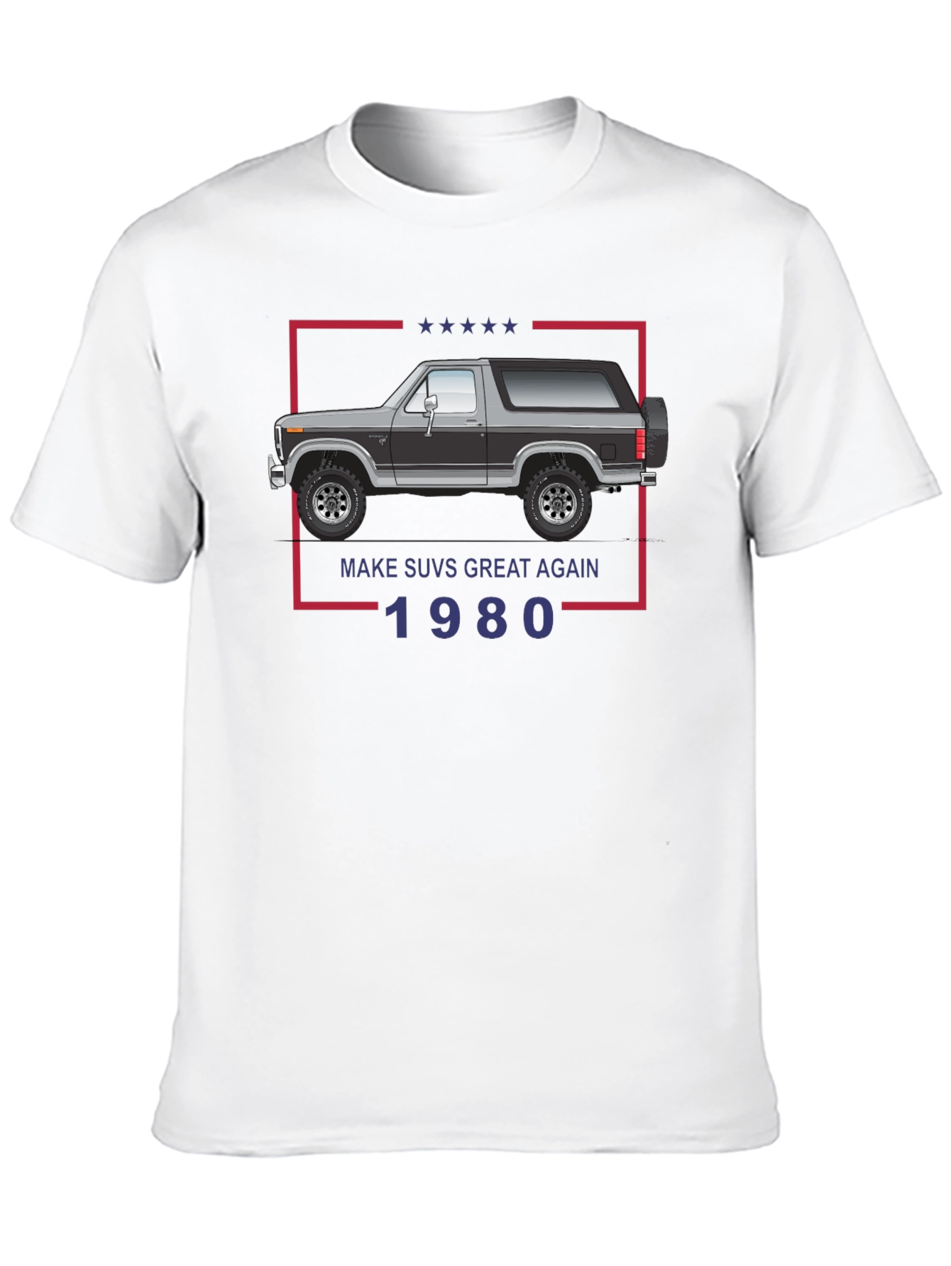 Make SUVs Great Again 1980s T-Shirt