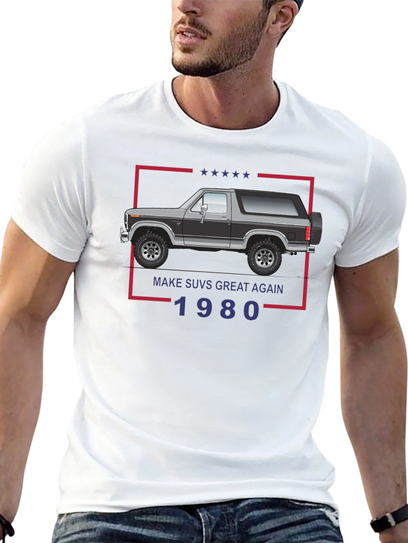 Make SUVs Great Again 1980s T-Shirt
