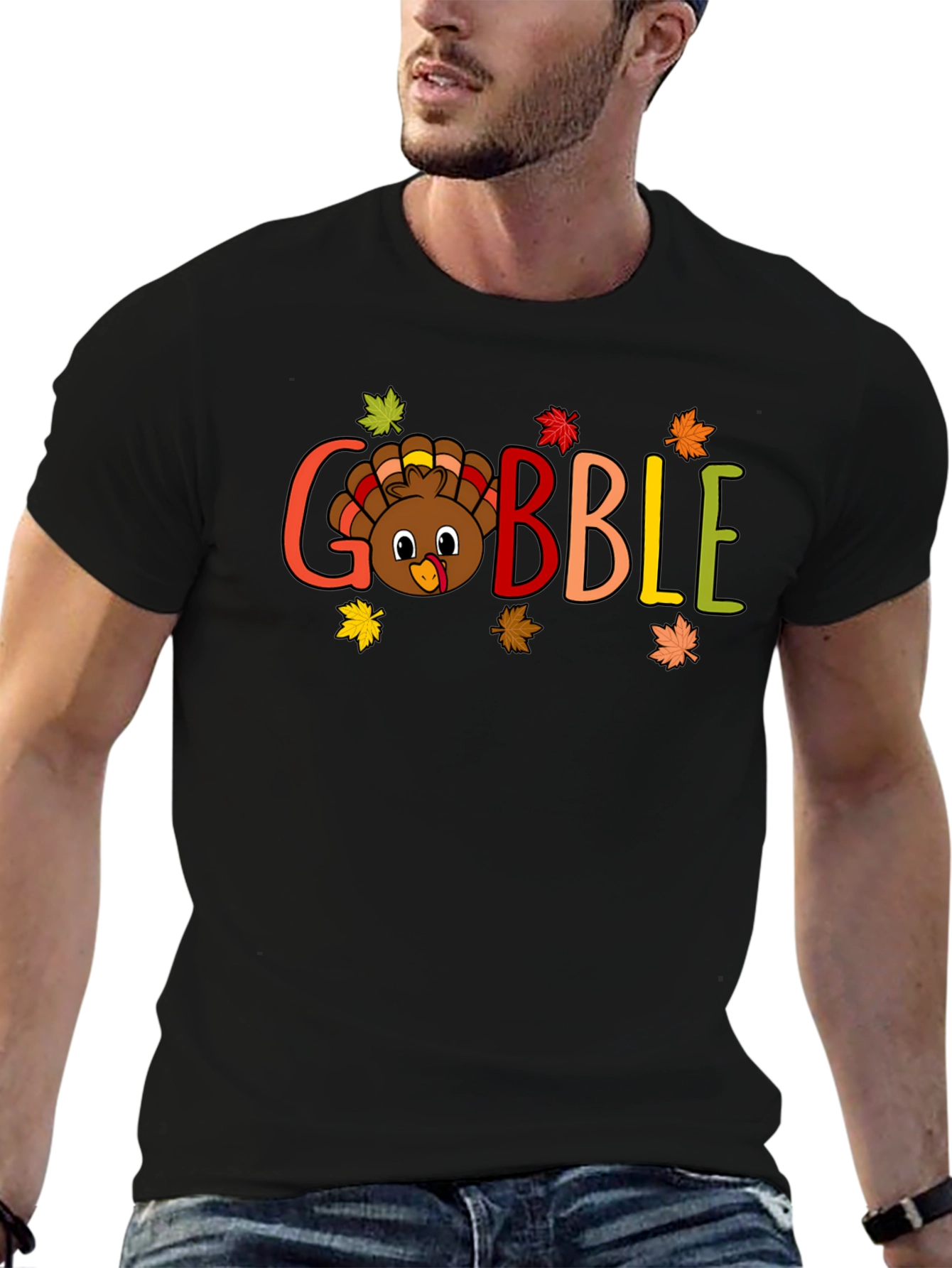 Gobble Turkey Thanksgiving T-Shirt