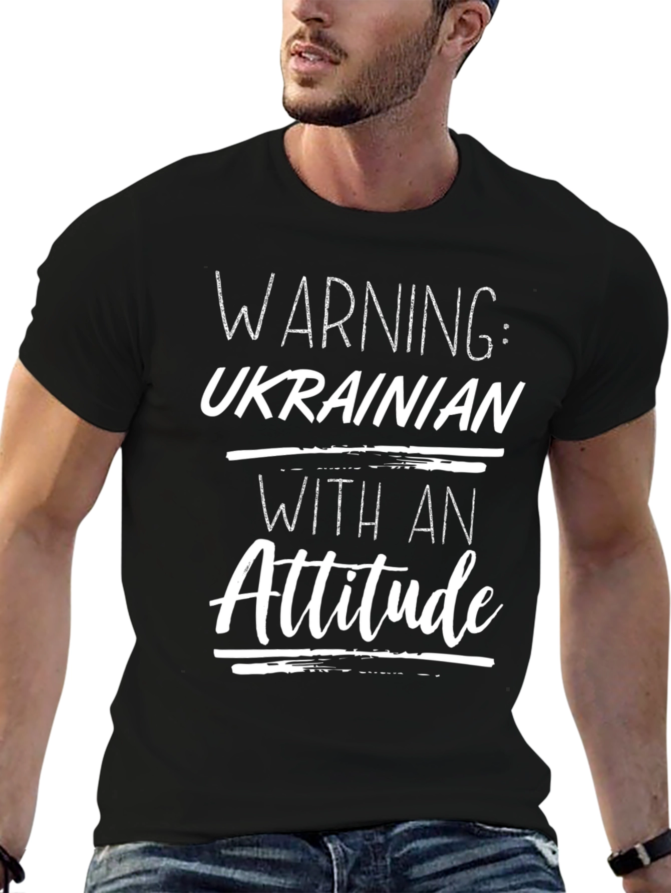 Warning Ukrainian Attitude T-Shirt