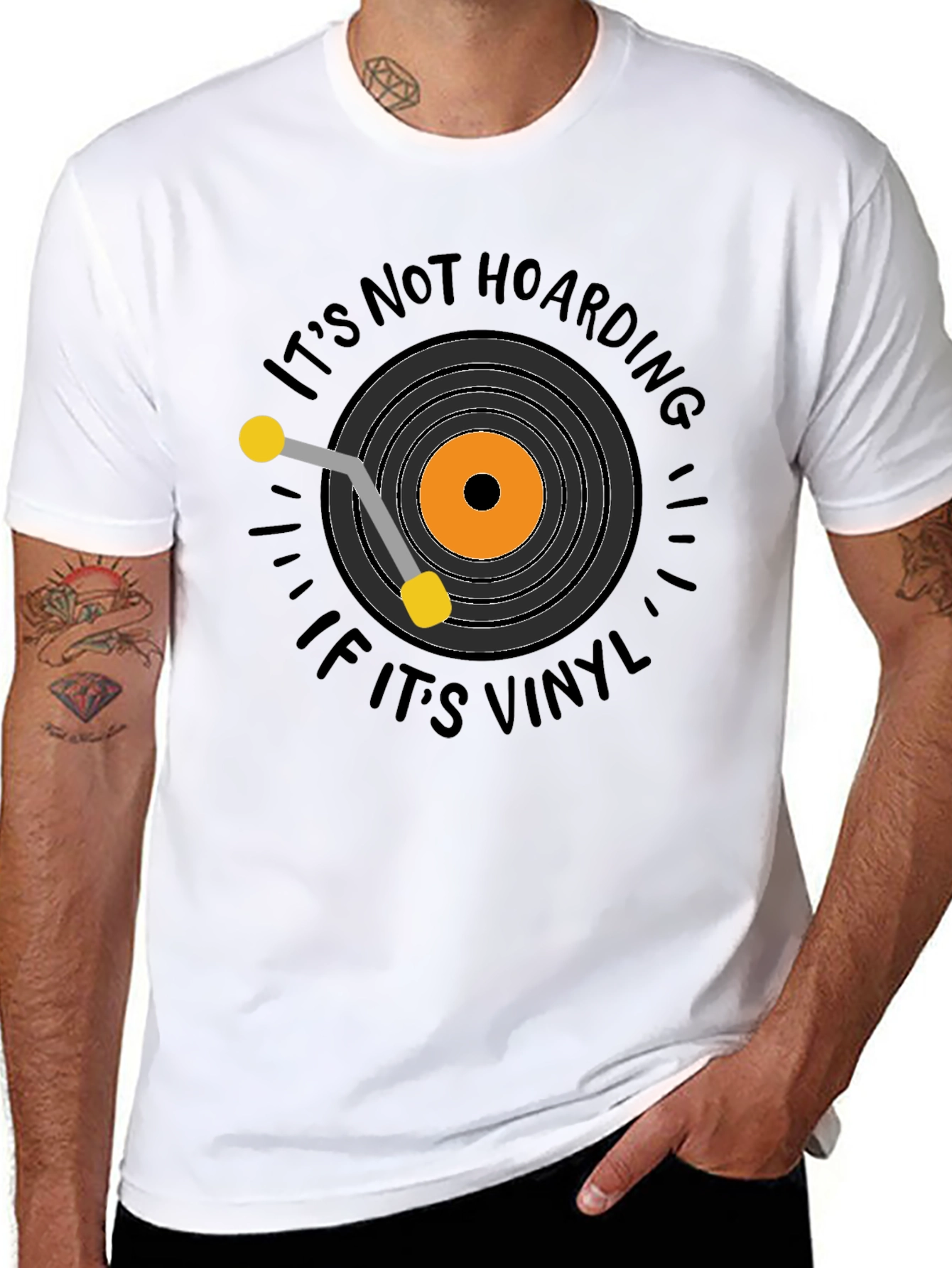 Its Not Hoarding If Its Vinyl T-Shirt