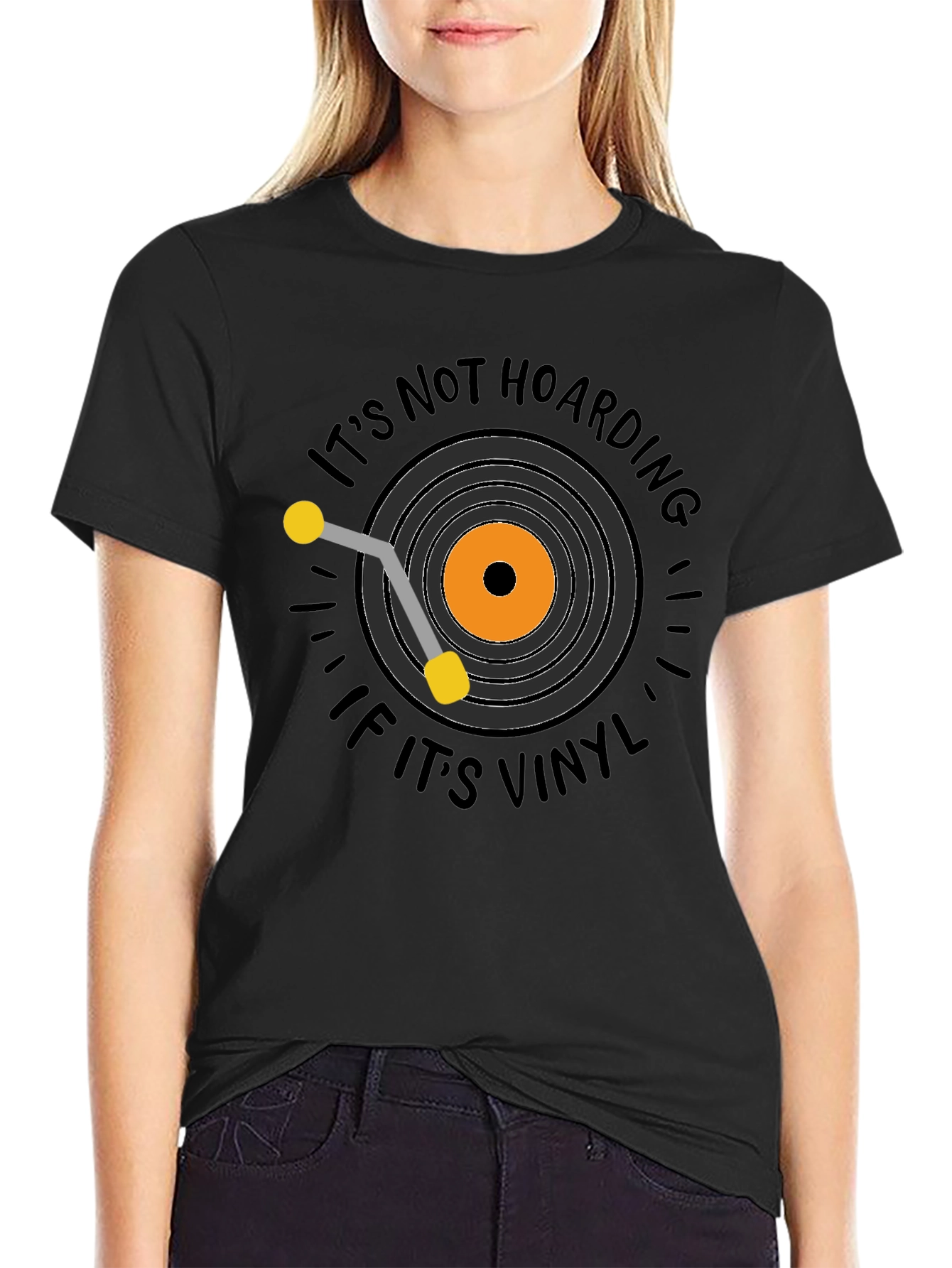 Its Not Hoarding If Its Vinyl T-Shirt