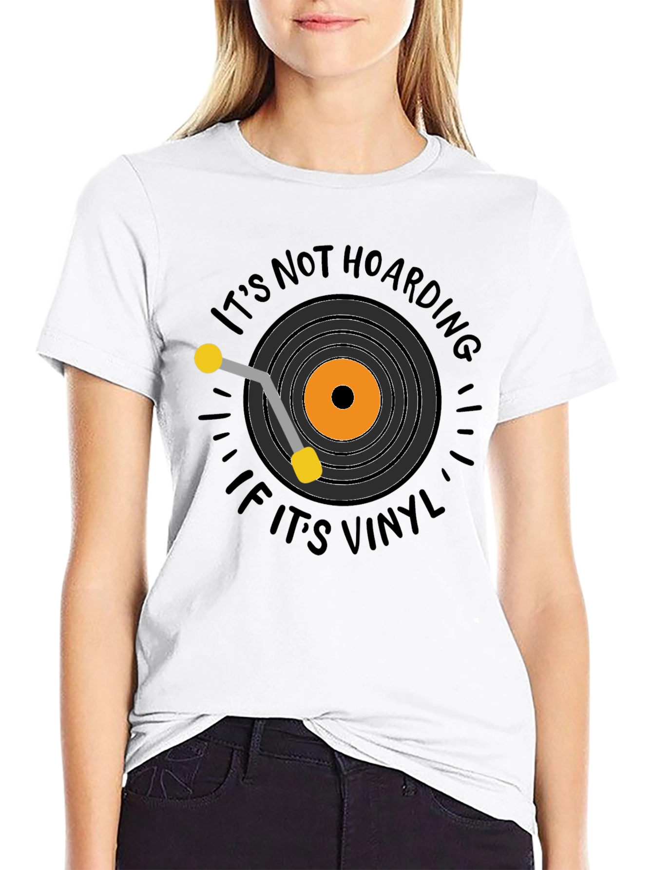 Its Not Hoarding If Its Vinyl T-Shirt
