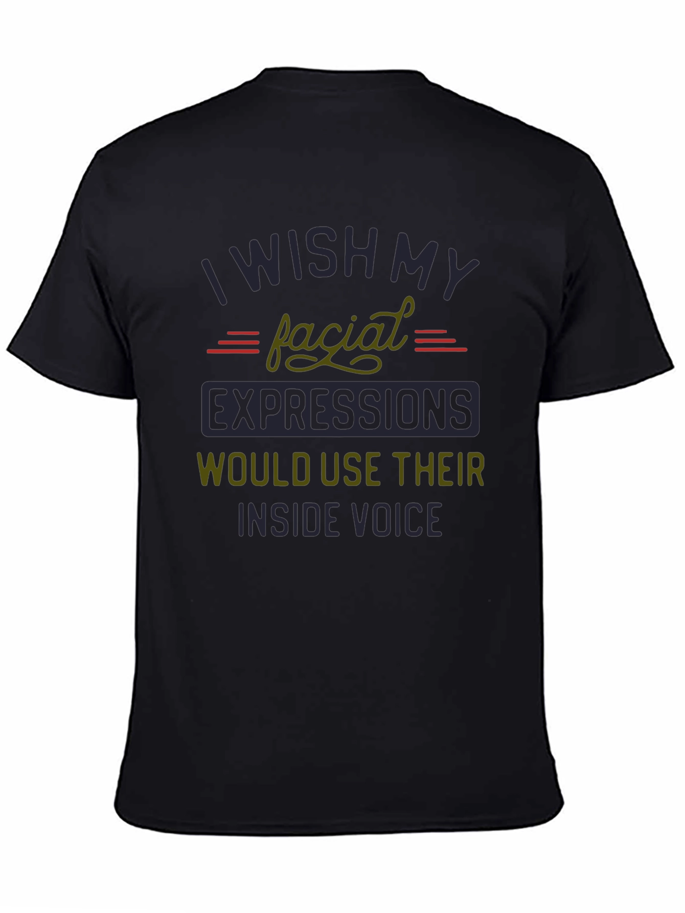 Humorous Graphic Tee - Inside Voice