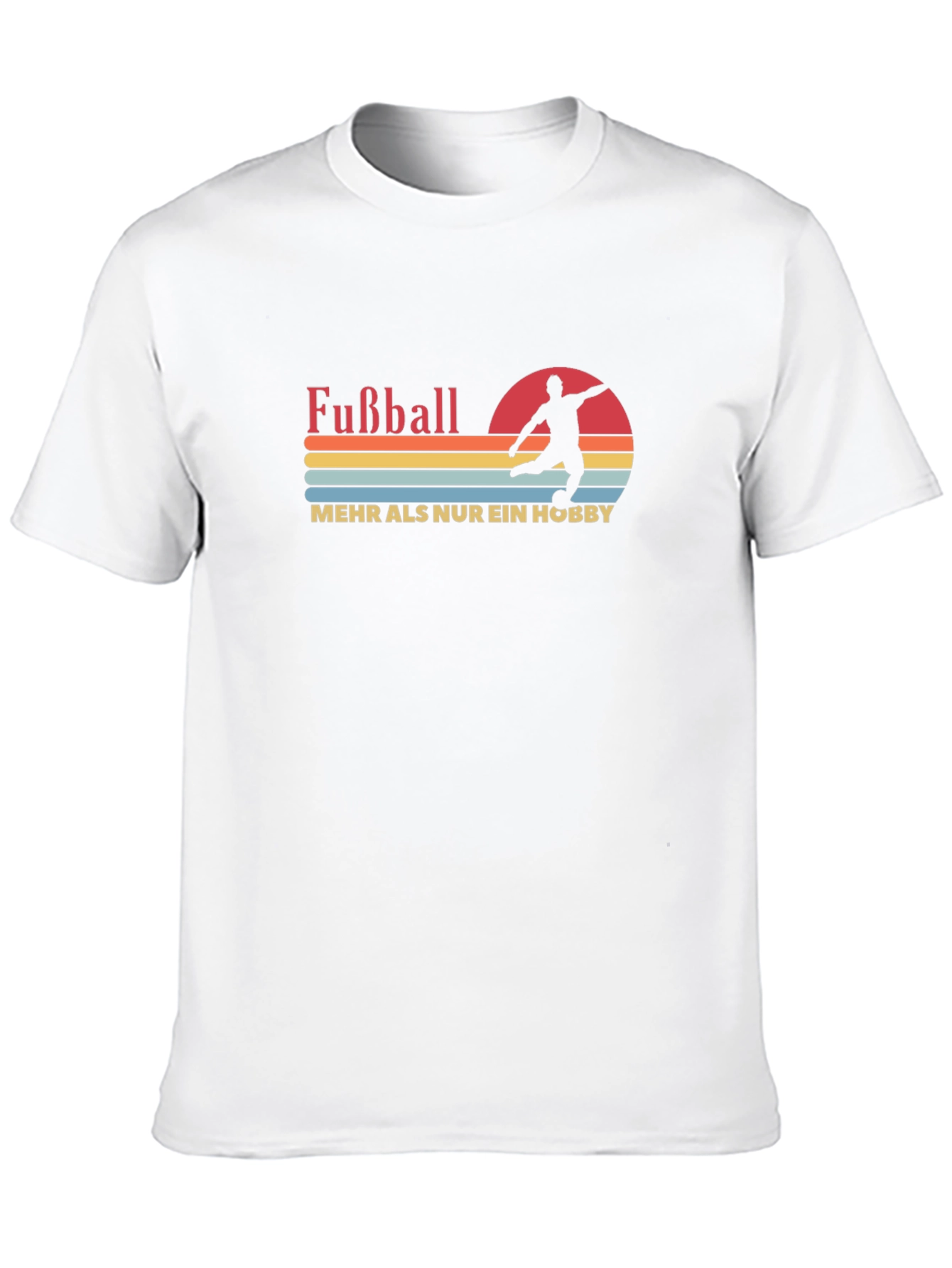 Fußball Hobby Black Graphic T-Shirt