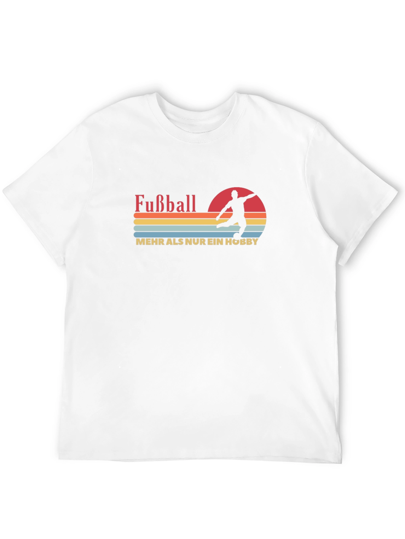 Fußball Hobby Black Graphic T-Shirt