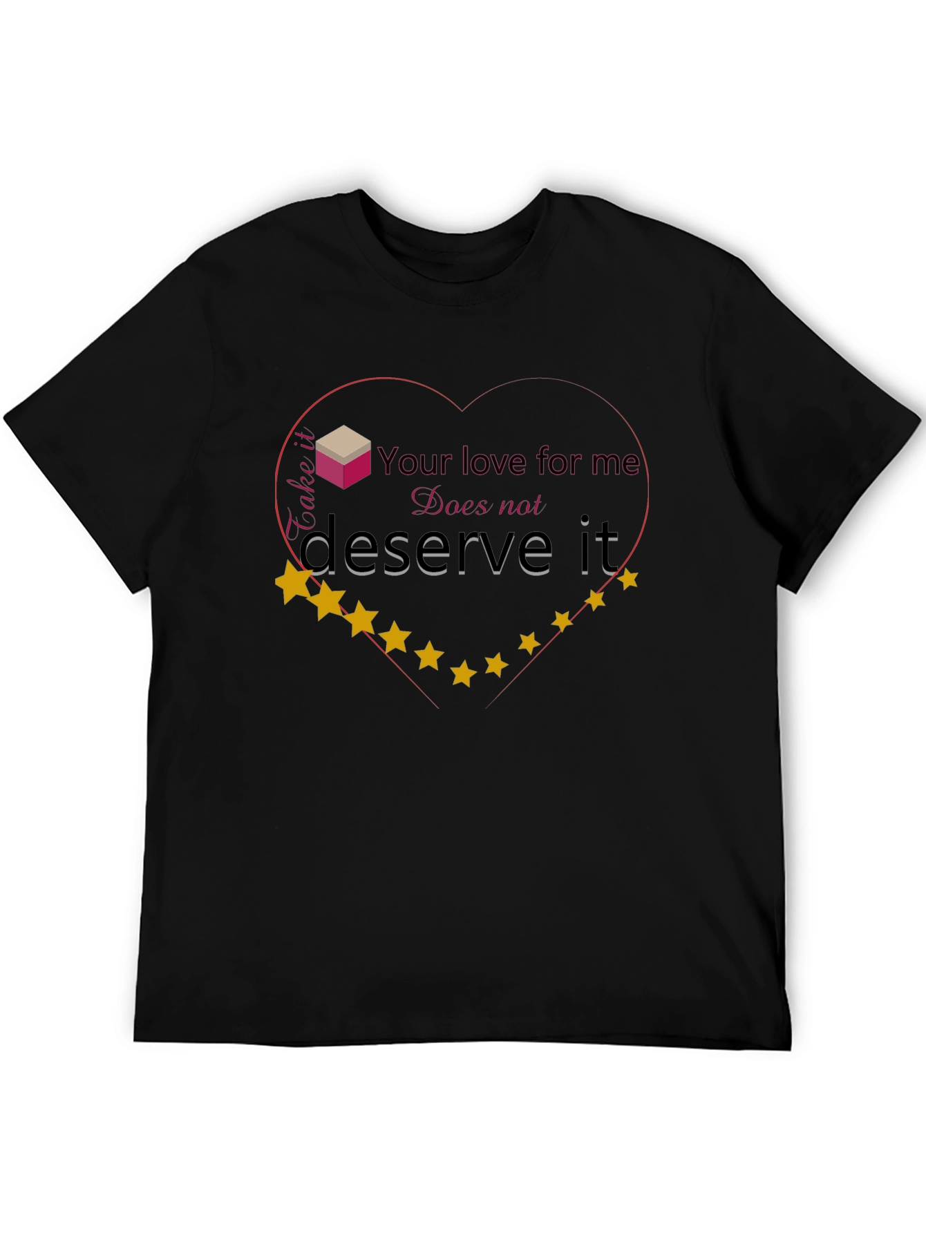 Heart Graphic Tee - Your Love