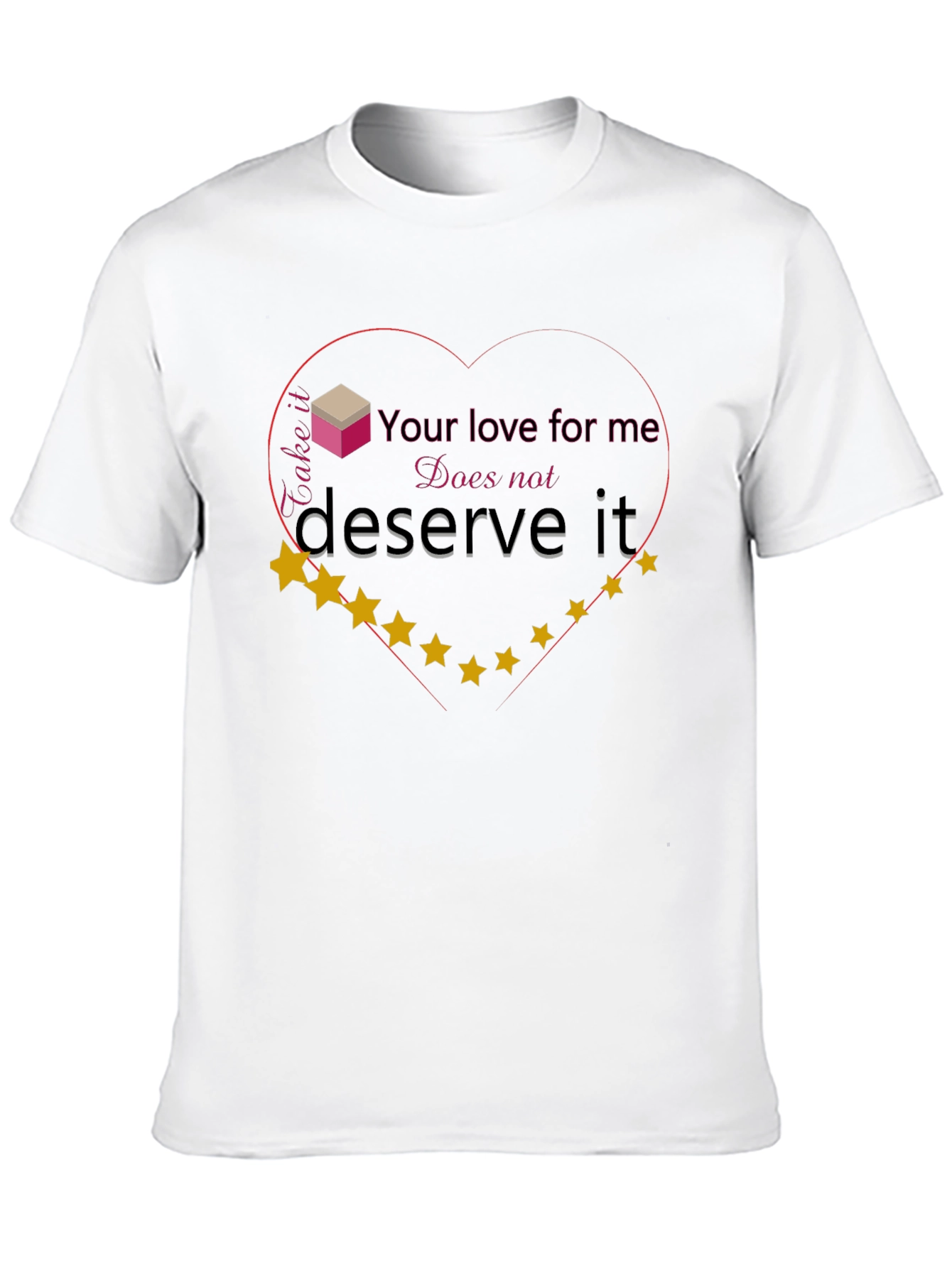 Heart Graphic Tee - Your Love