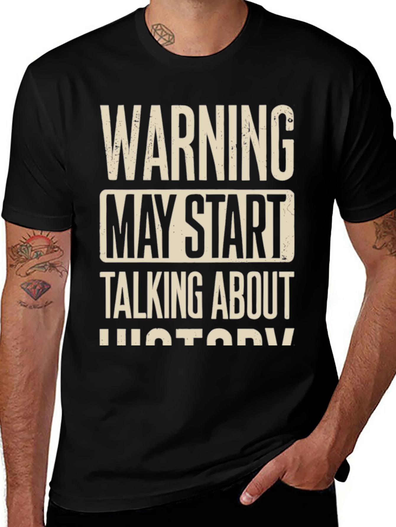 Warning May Start Talking About History T-Shirt
