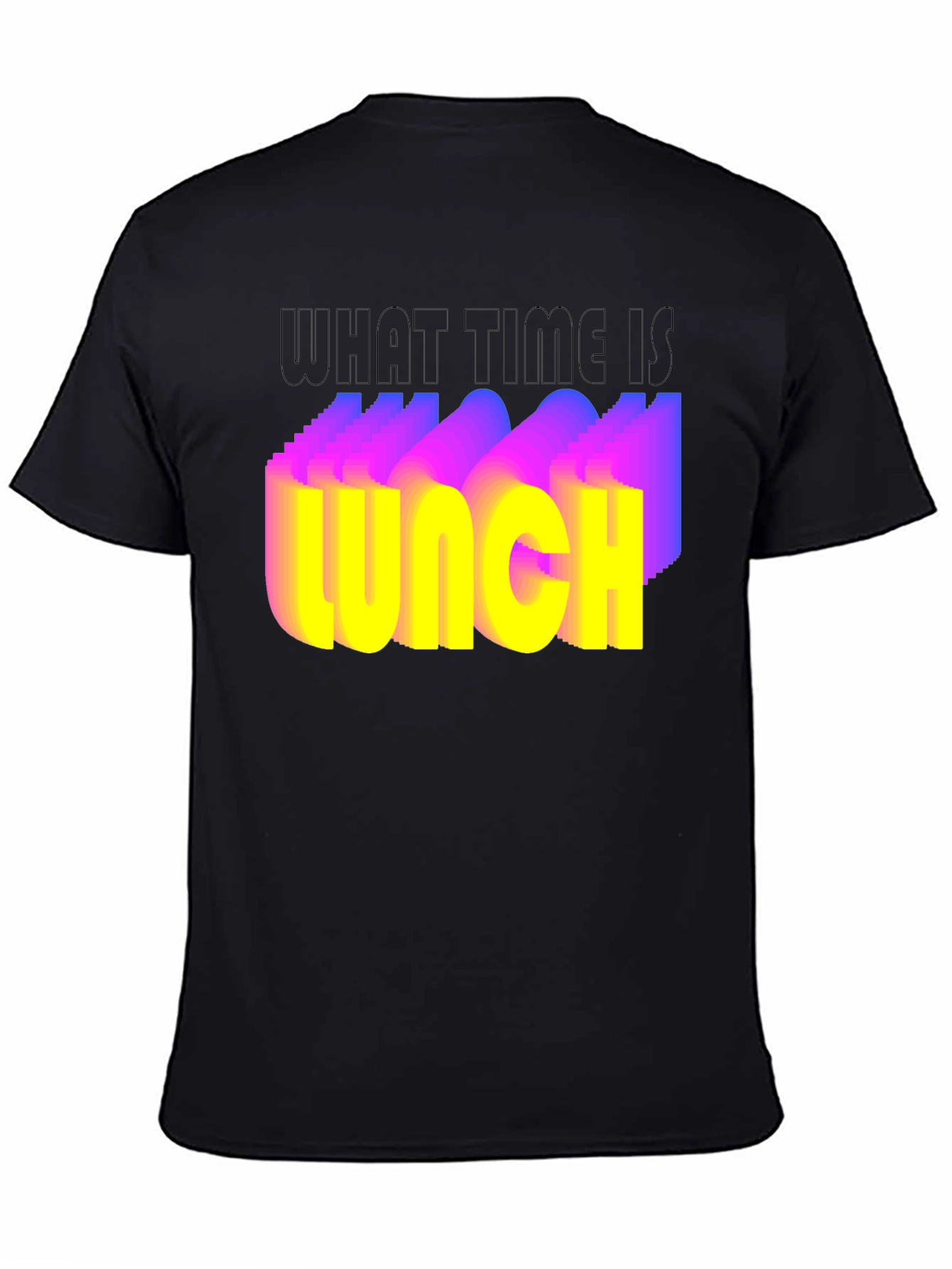What Time Is Lunch T-Shirt - Funny Foodie Tee