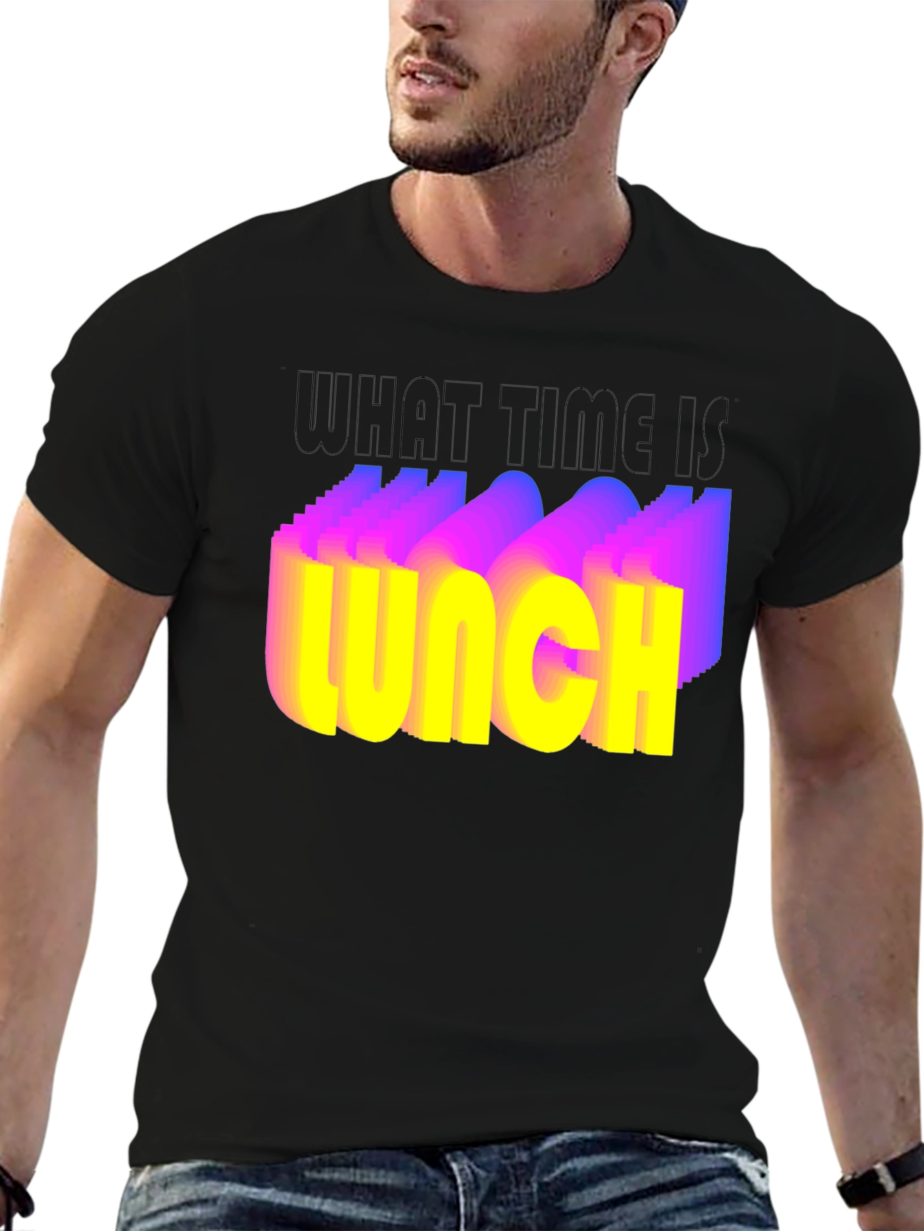 What Time Is Lunch T-Shirt - Funny Foodie Tee