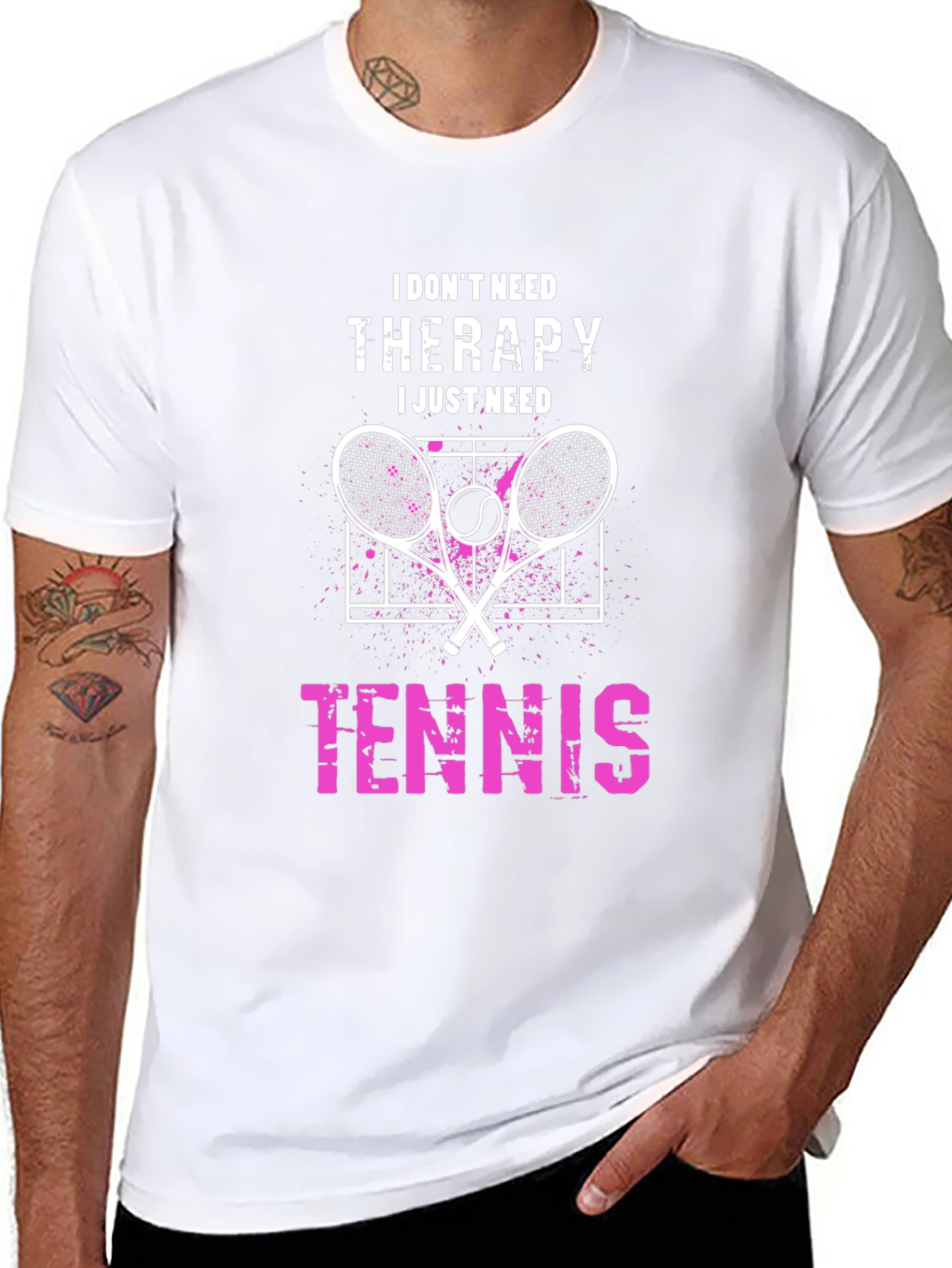 Tennis Therapy T-Shirt: I Dont Need Therapy