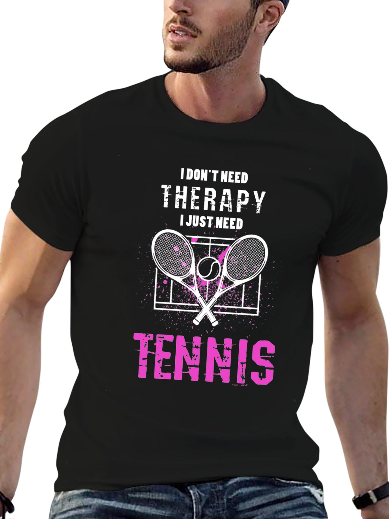Tennis Therapy T-Shirt: I Dont Need Therapy