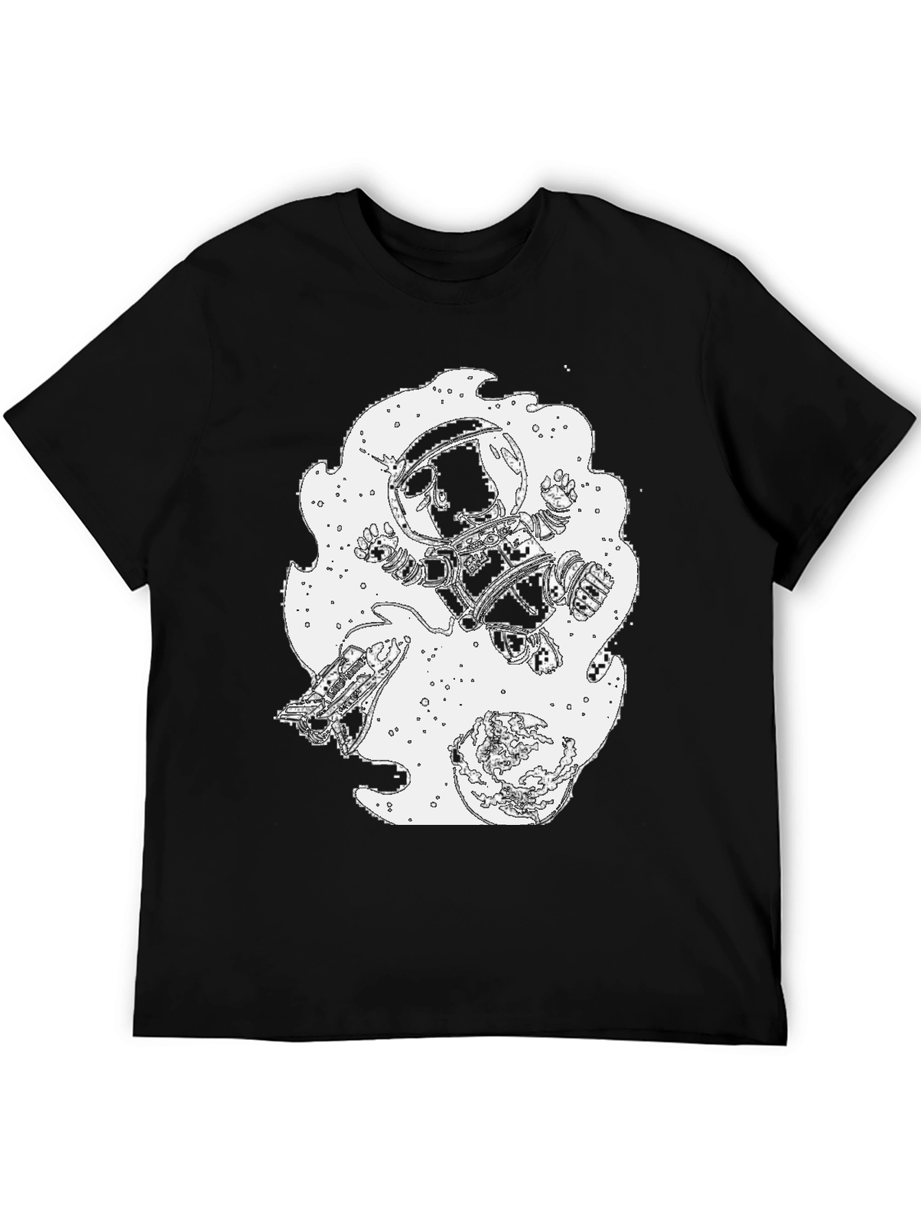 Astronaut Graphic Tee - Space Exploration Shirt