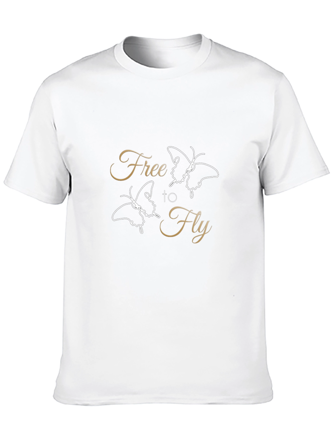 Free to Fly Graphic T-Shirt - Black