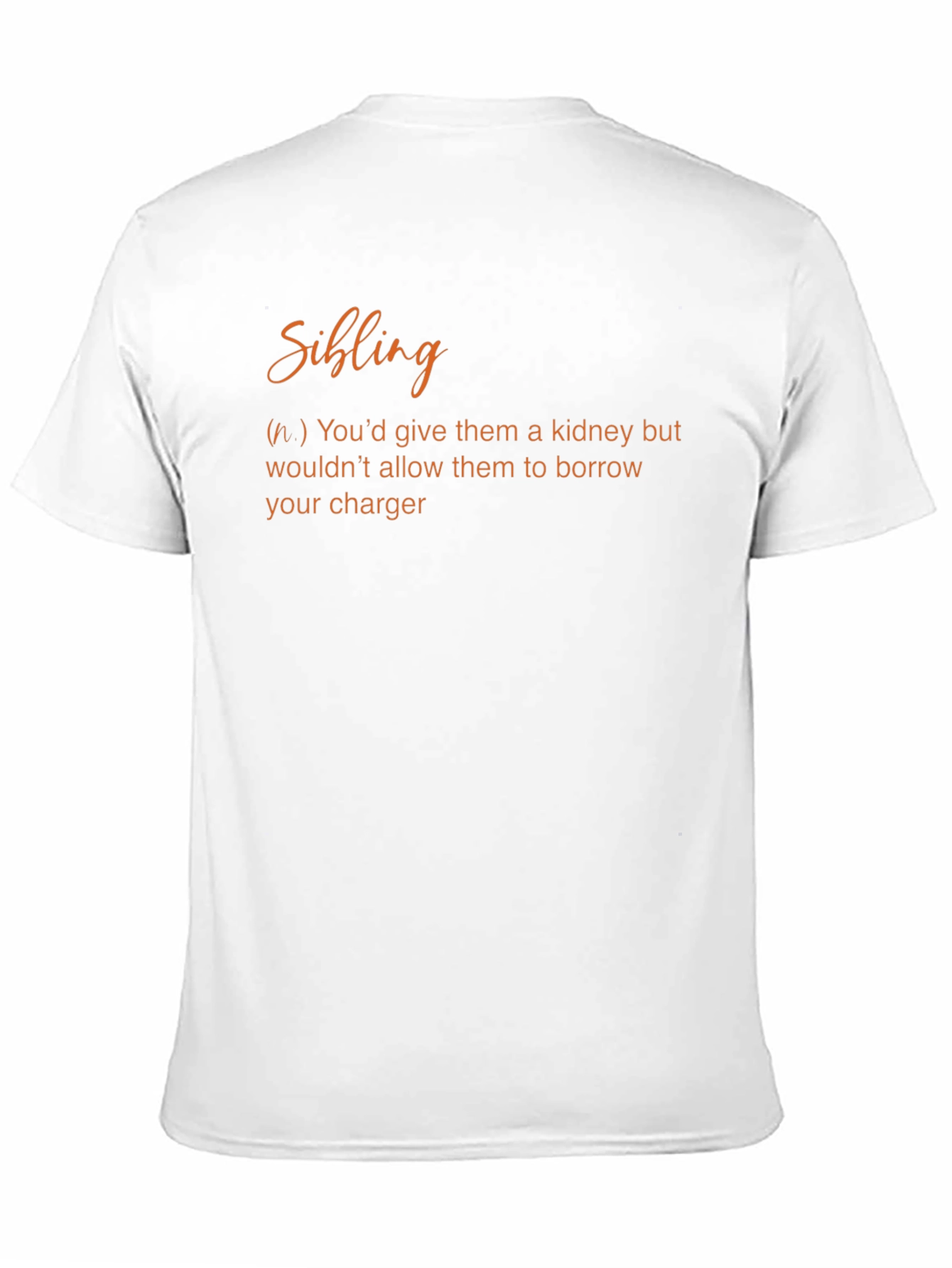 Funny Sibling Definition Graphic T-Shirt