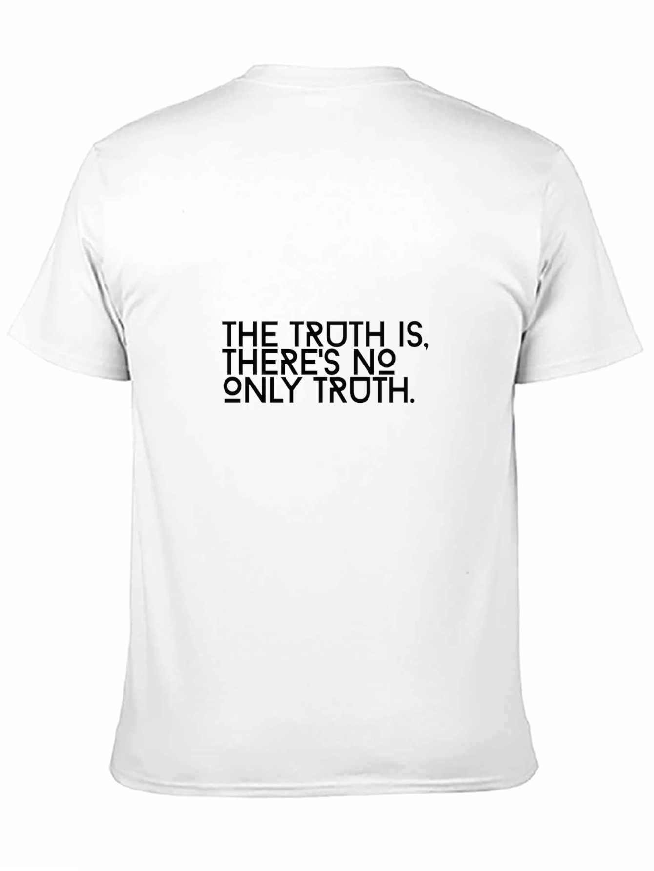 The Truth Is T-Shirt - Black
