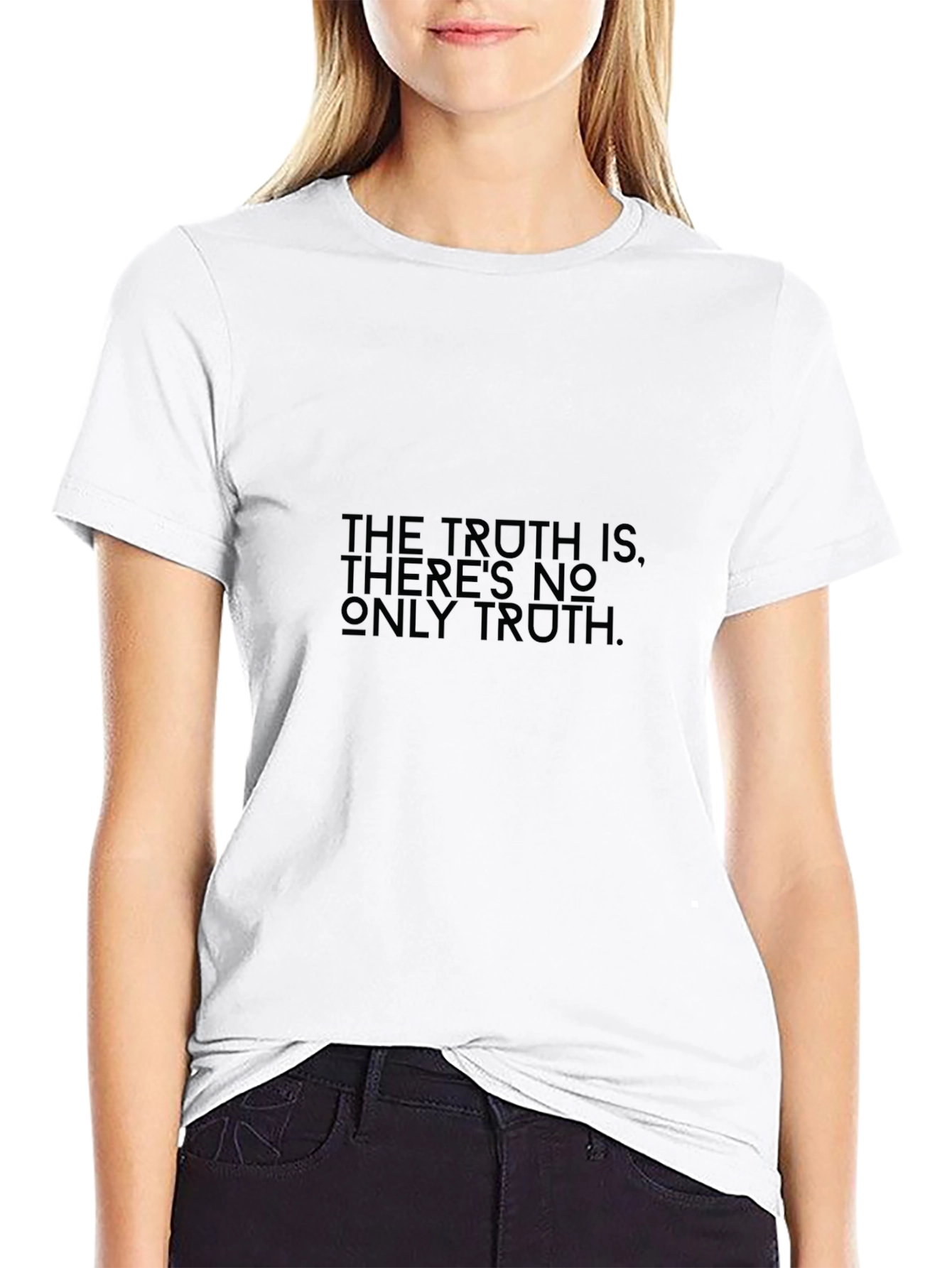 The Truth Is T-Shirt - Black