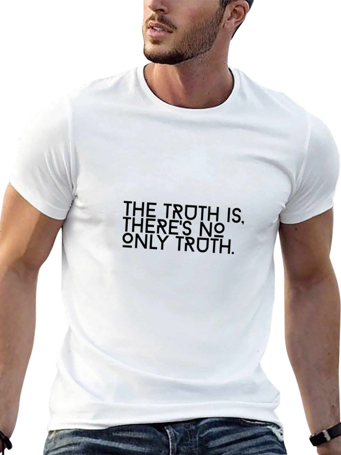 The Truth Is T-Shirt - Black