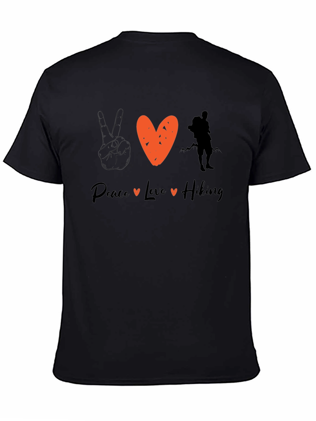 Peace Love Hiking Graphic Tee