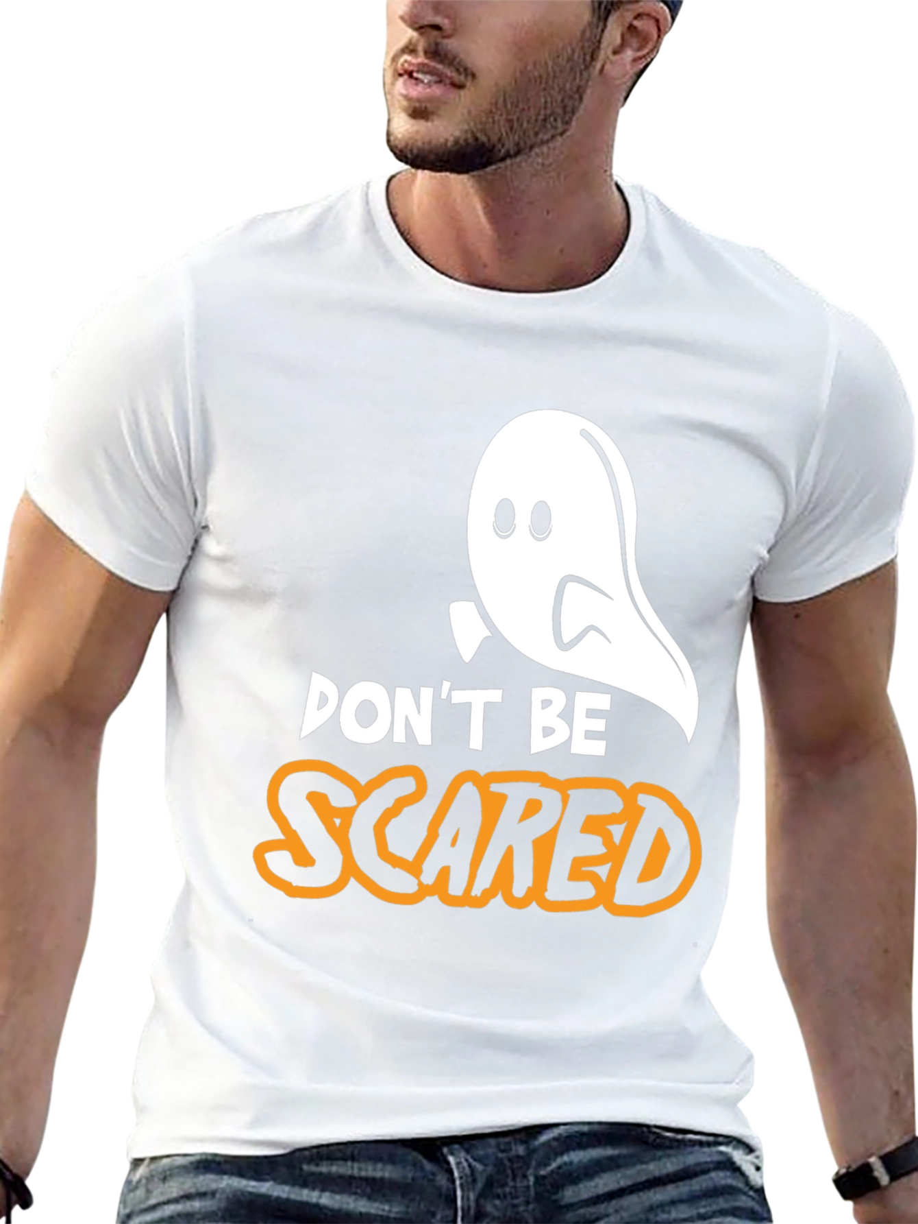 Halloween Ghost T-Shirt - Dont Be Scared