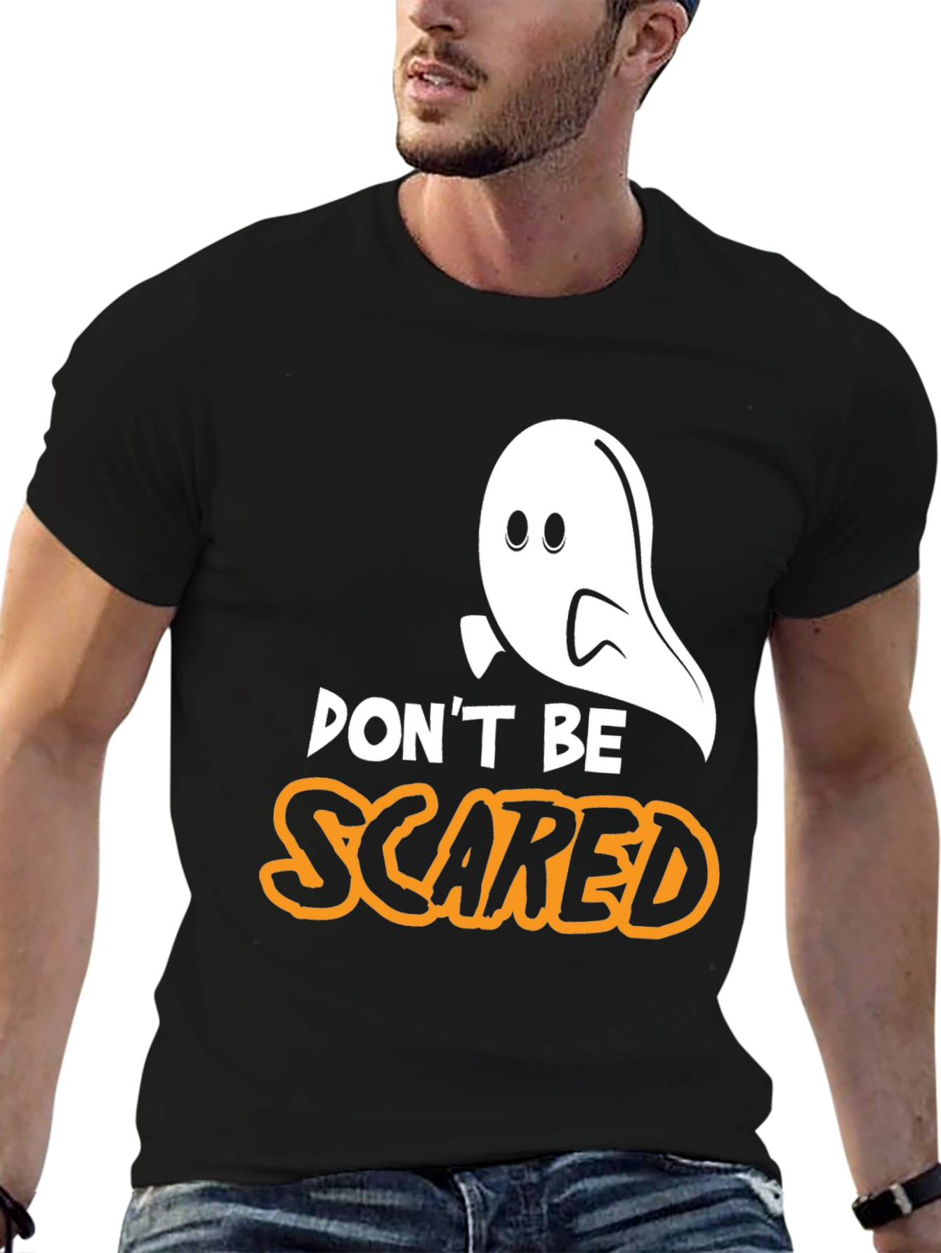 Halloween Ghost T-Shirt - Dont Be Scared