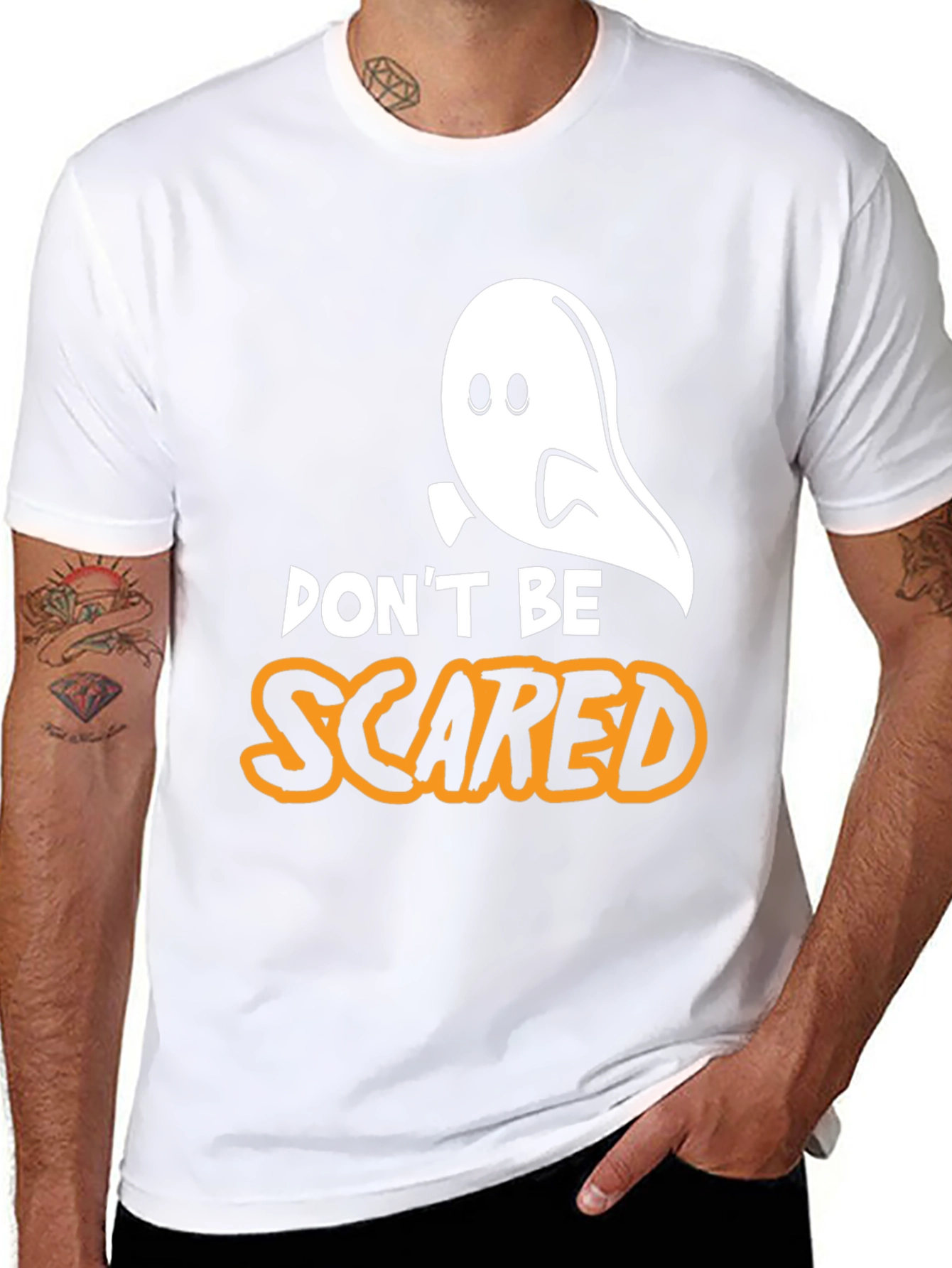 Halloween Ghost T-Shirt - Dont Be Scared